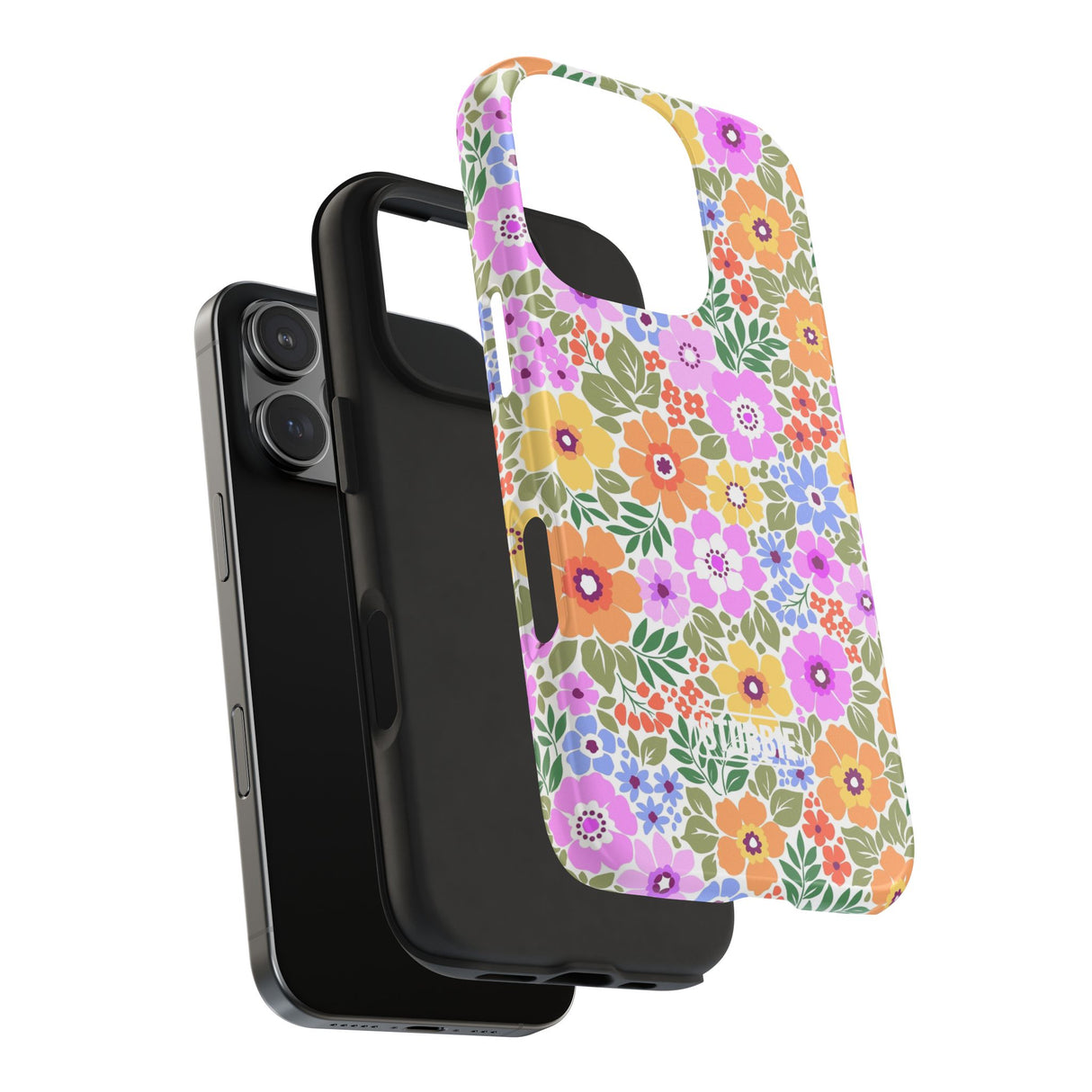 STUBBIE Phone Case for Apple iPhone - Petal Power Stubbie