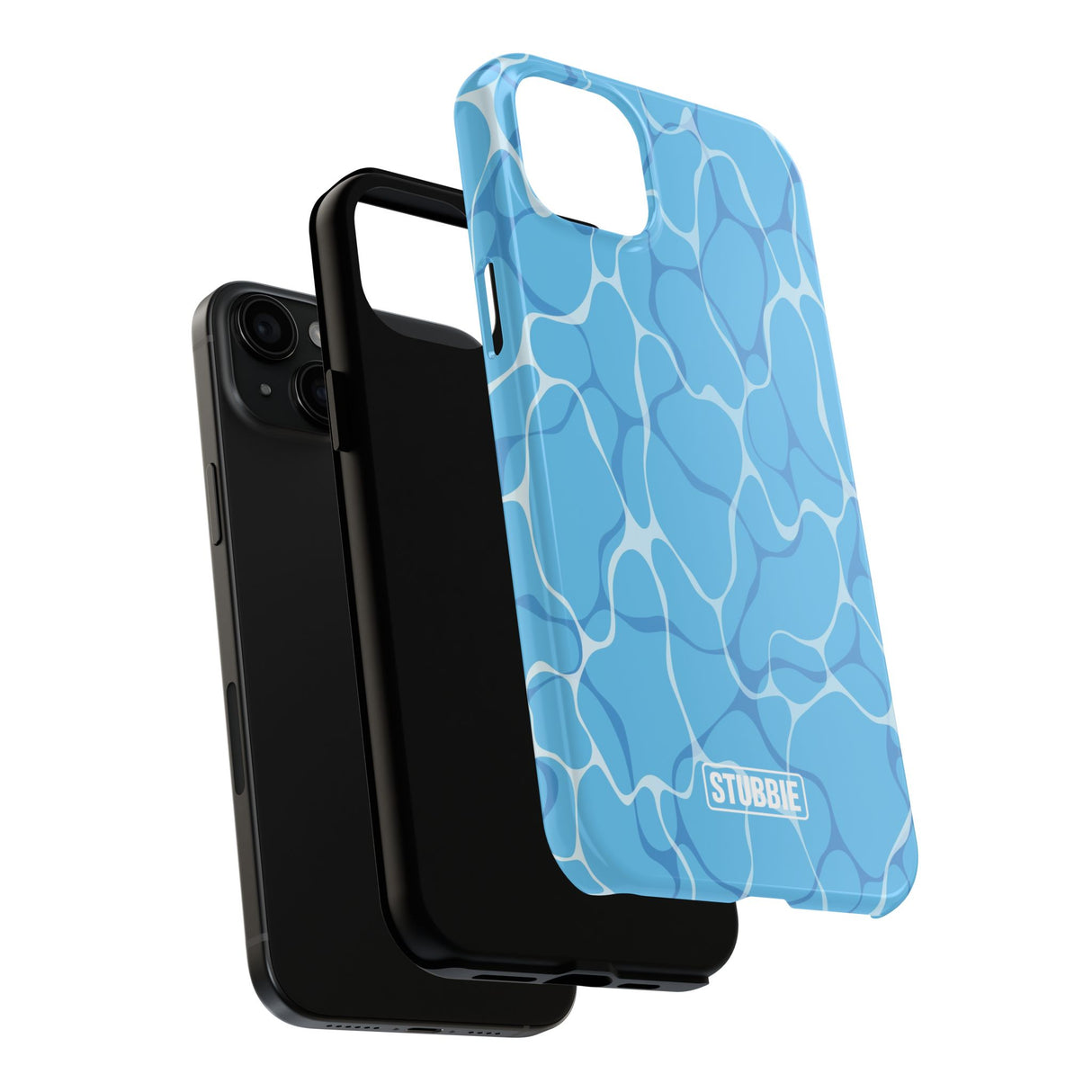 STUBBIE Phone Case for Apple iPhone - Blue Vision Stubbie