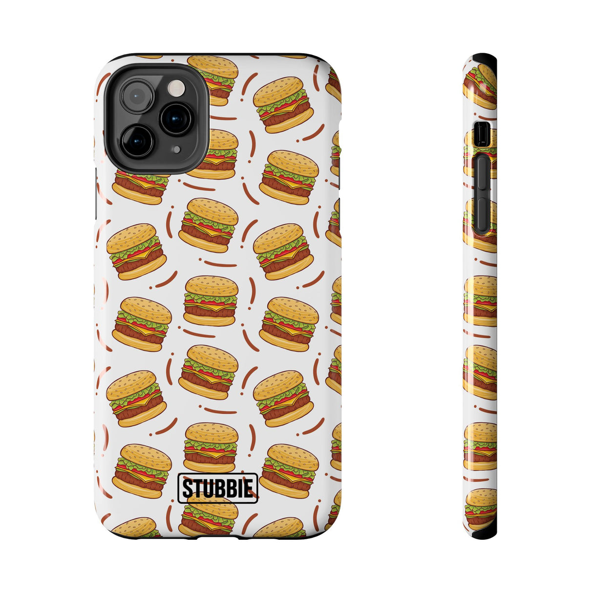 STUBBIE Phone Case for Apple iPhone - Burger Stubbie