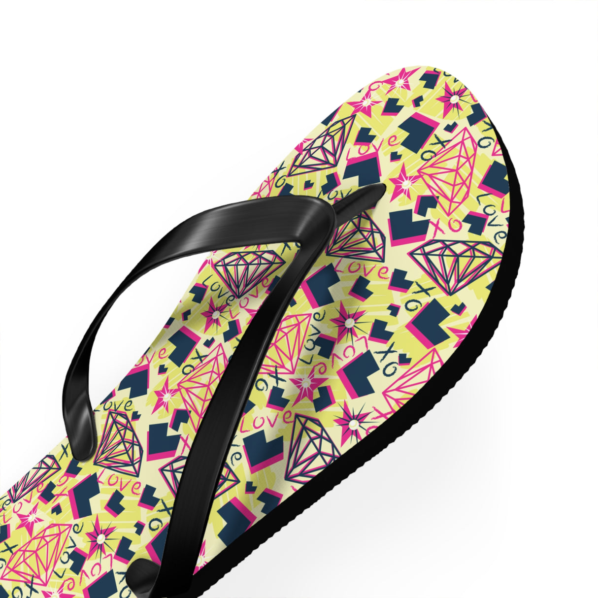 Crystal Flip Flops