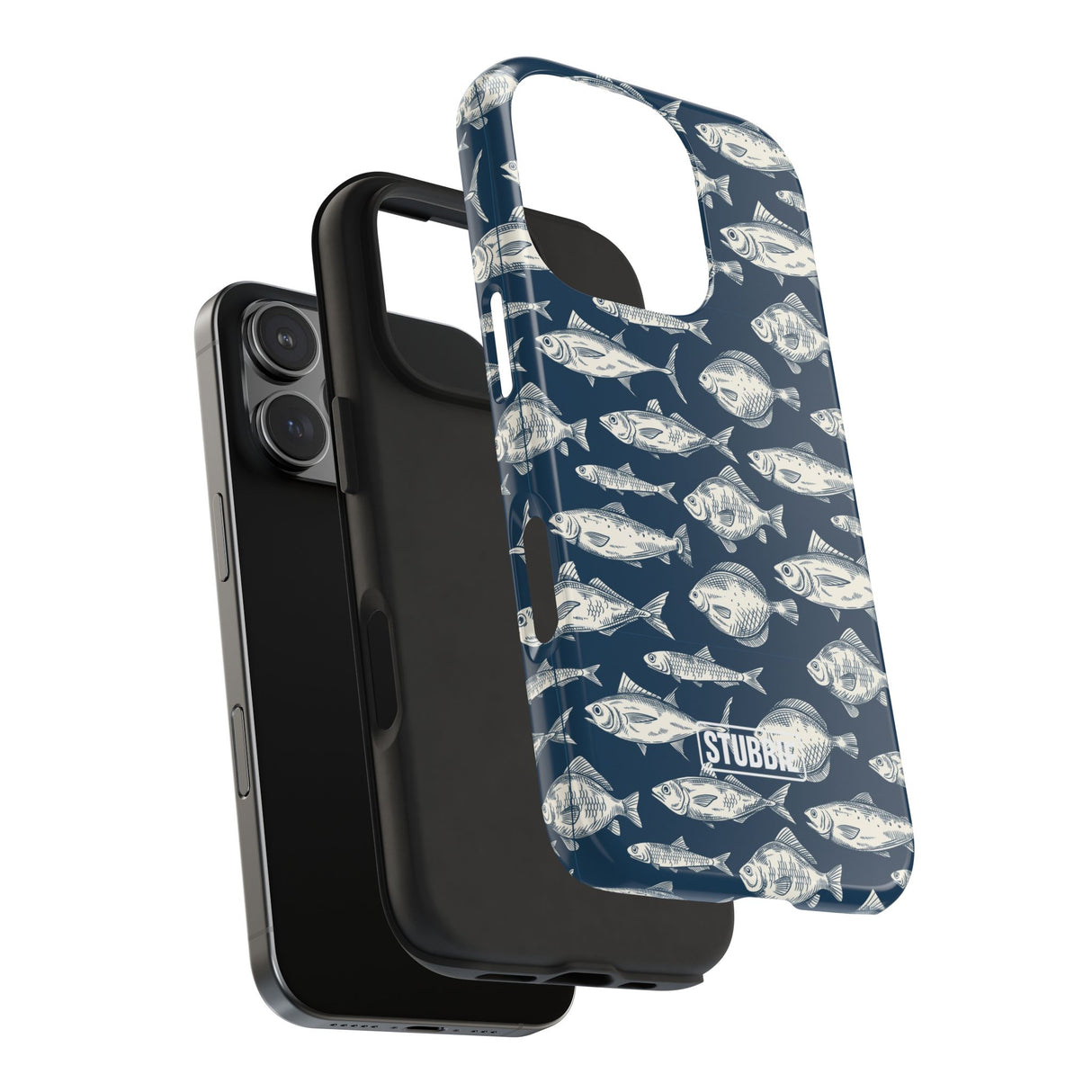 STUBBIE Phone Case for Apple iPhone - Fishy Fish Phone Case