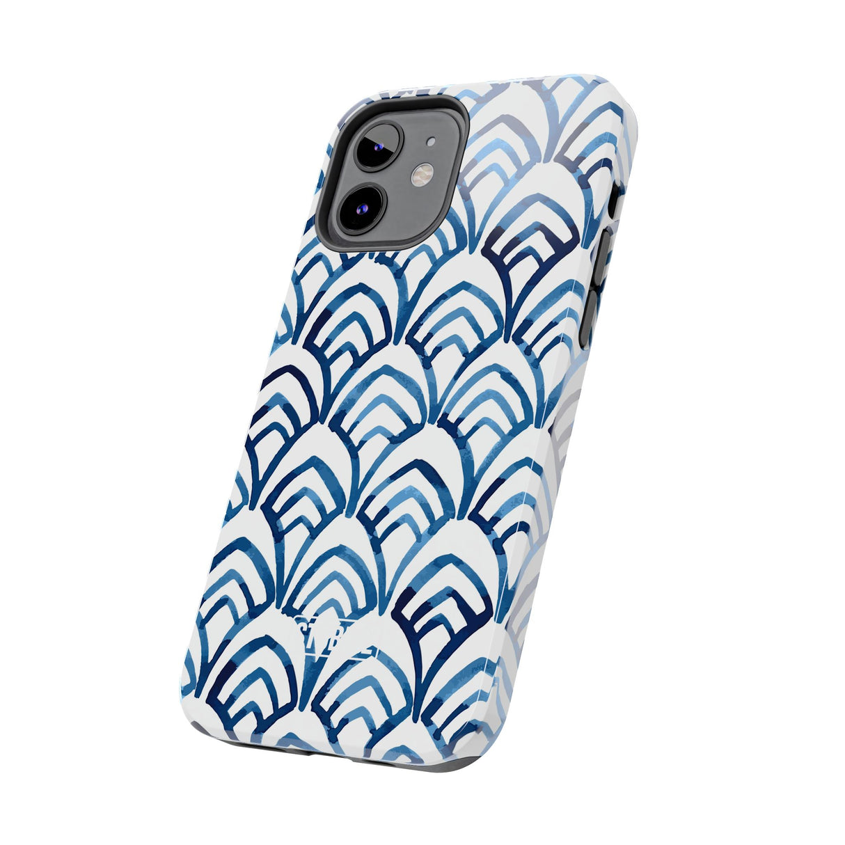 STUBBIE Phone Case for Apple iPhone - Blue Art Deco Phone Case