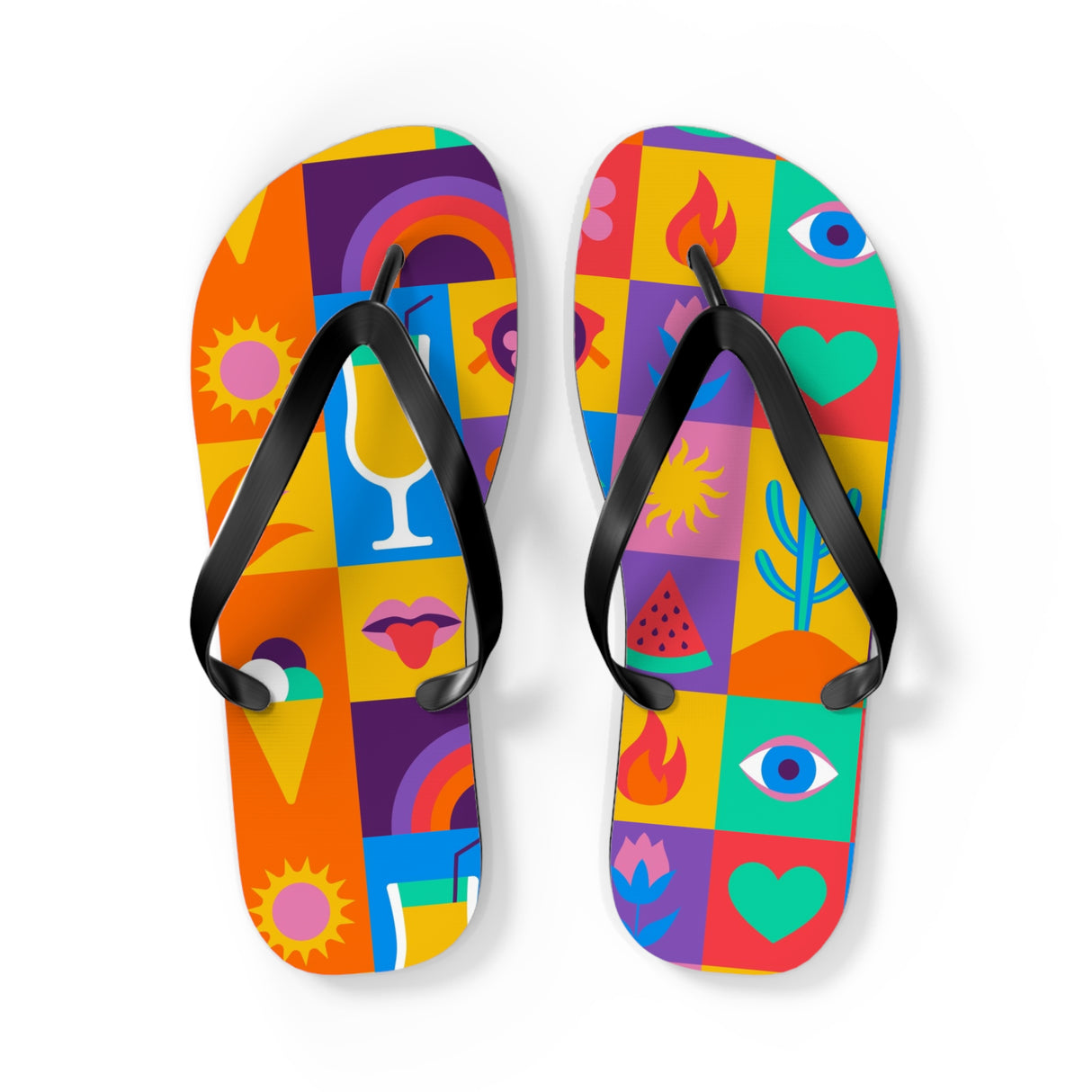STUBBIE Flip Flops - Travel Blocks STUBBIE