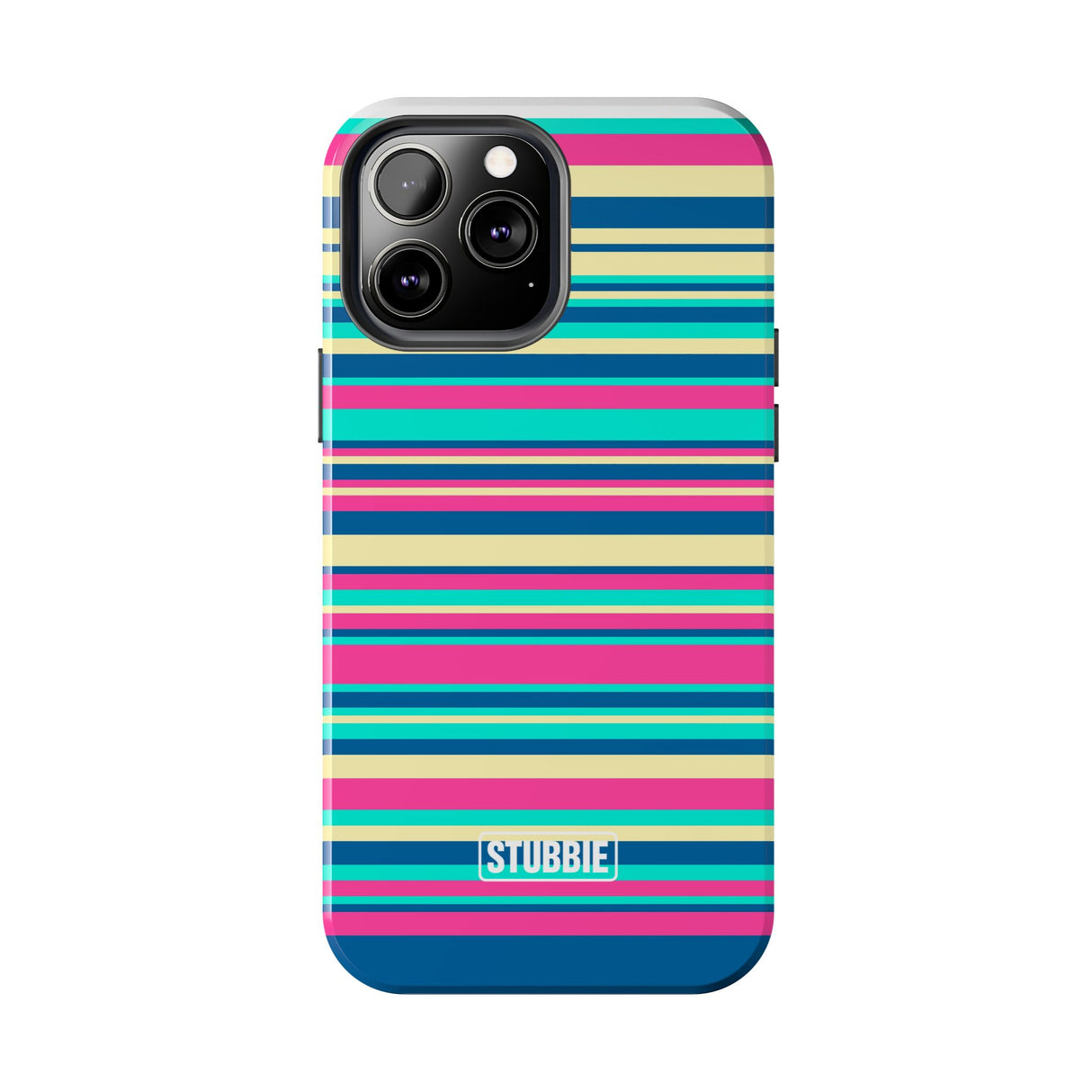 STUBBIE Phone Case for Apple iPhone - Coloured Stripes Phone Case