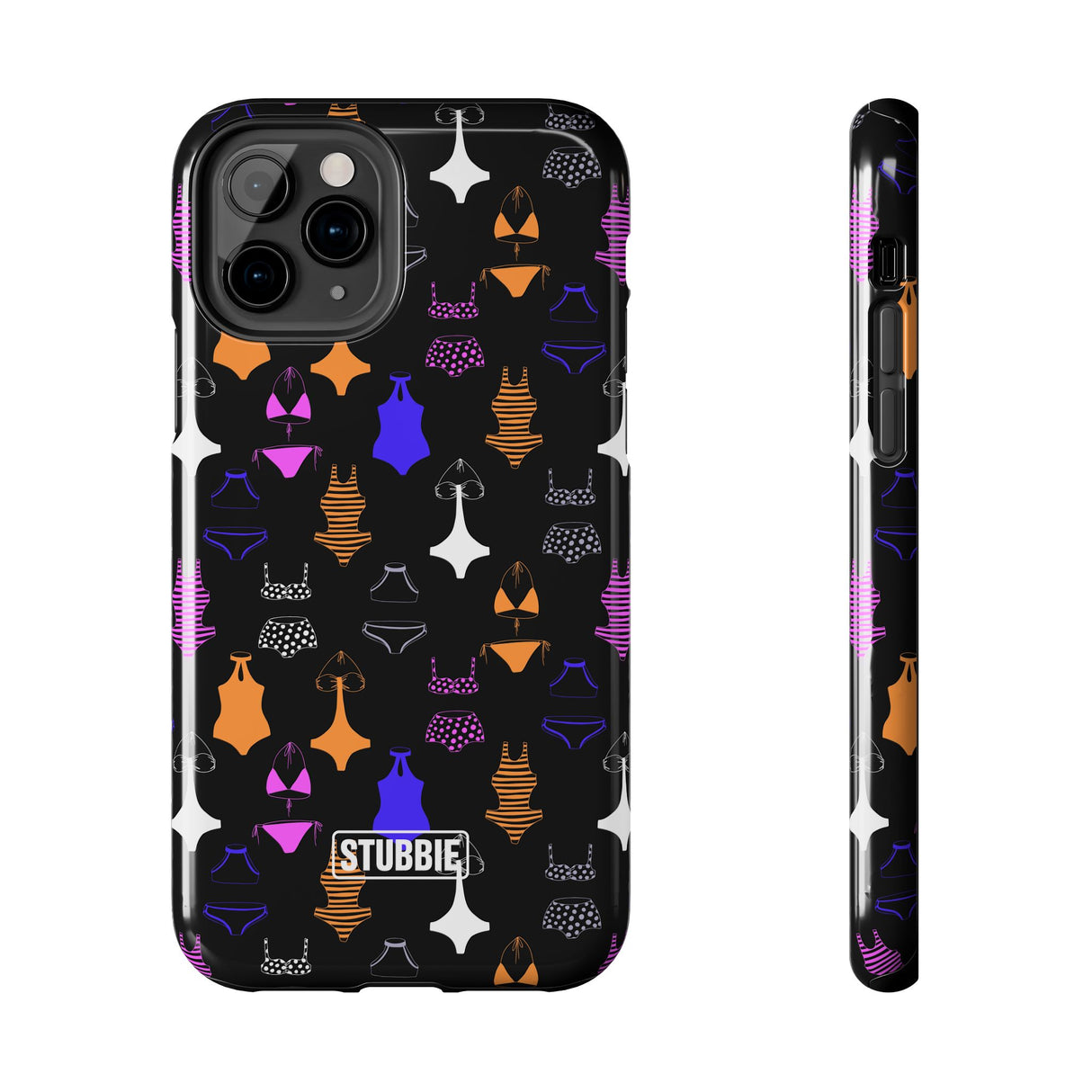 STUBBIE Phone Case for Apple iPhone - Night Bikini Phone Case