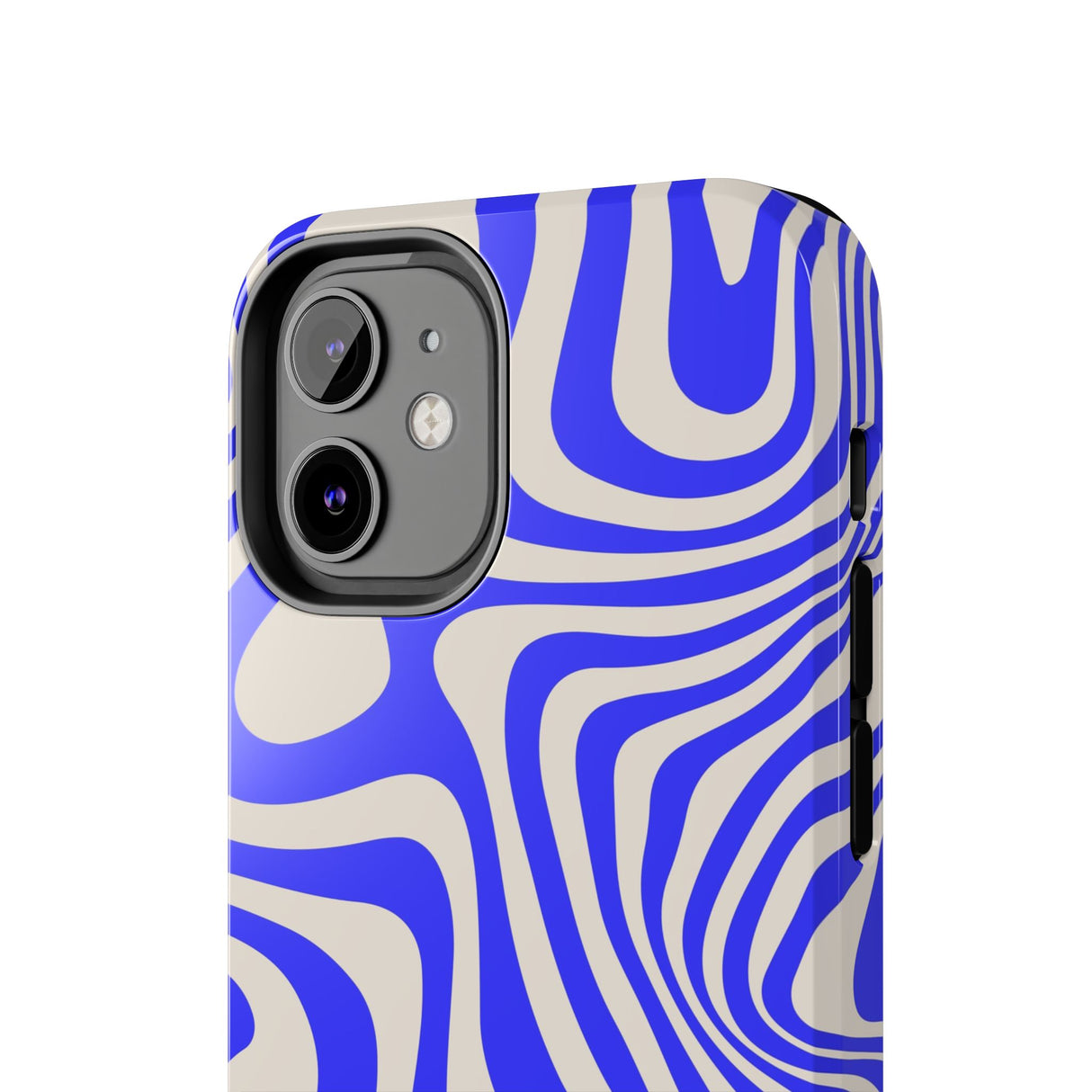 STUBBIE Phone Case for Apple iPhone - Crazy Blue Phone Case