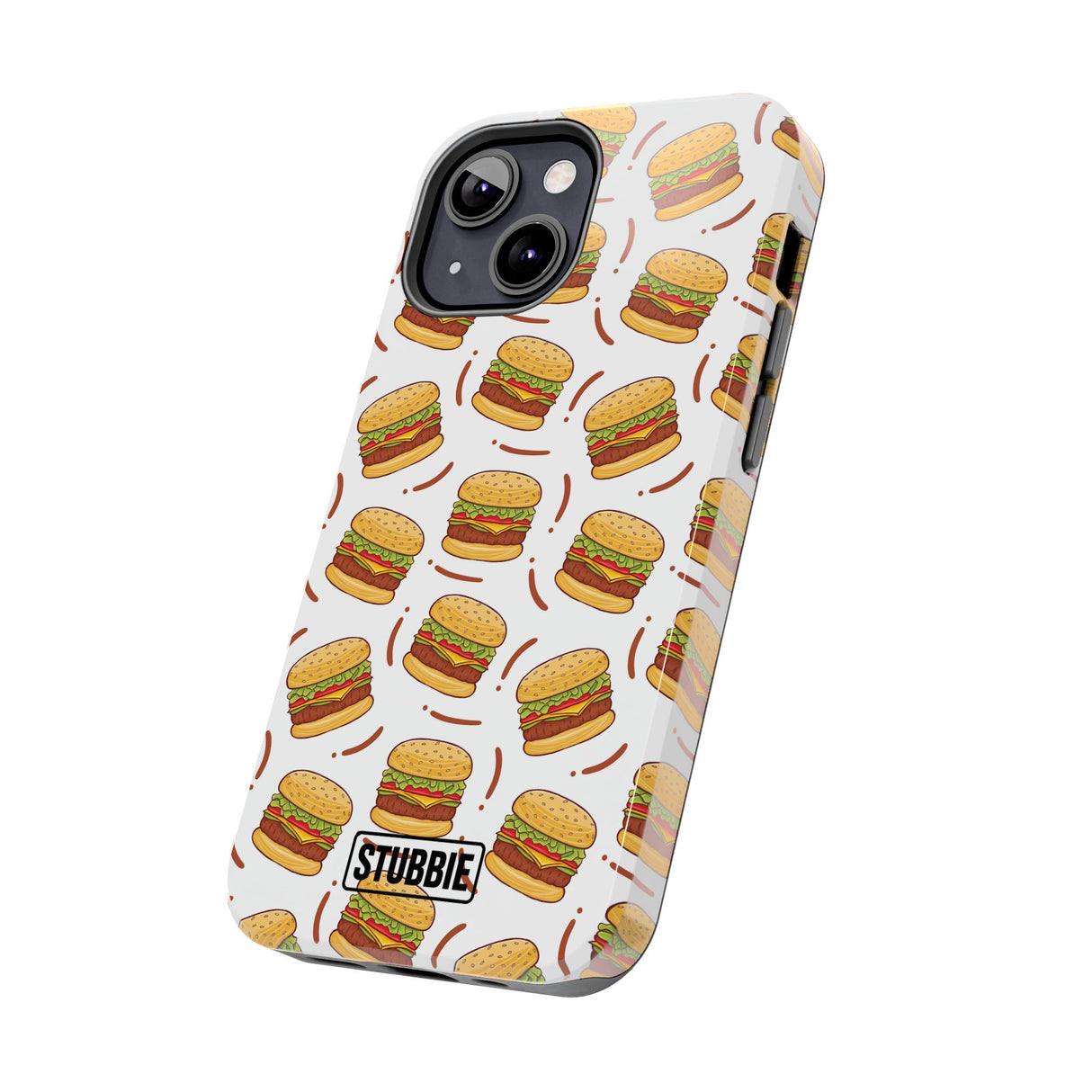 STUBBIE Phone Case for Apple iPhone - Burger Stubbie