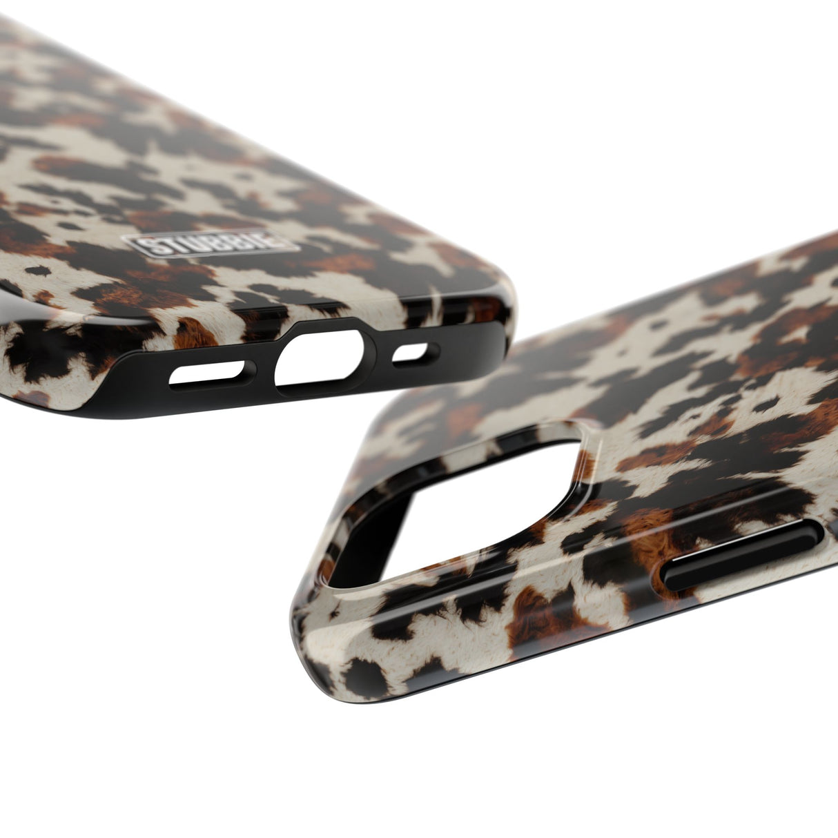 STUBBIE Phone Case for Apple iPhone - Crazy Cow Phone Case