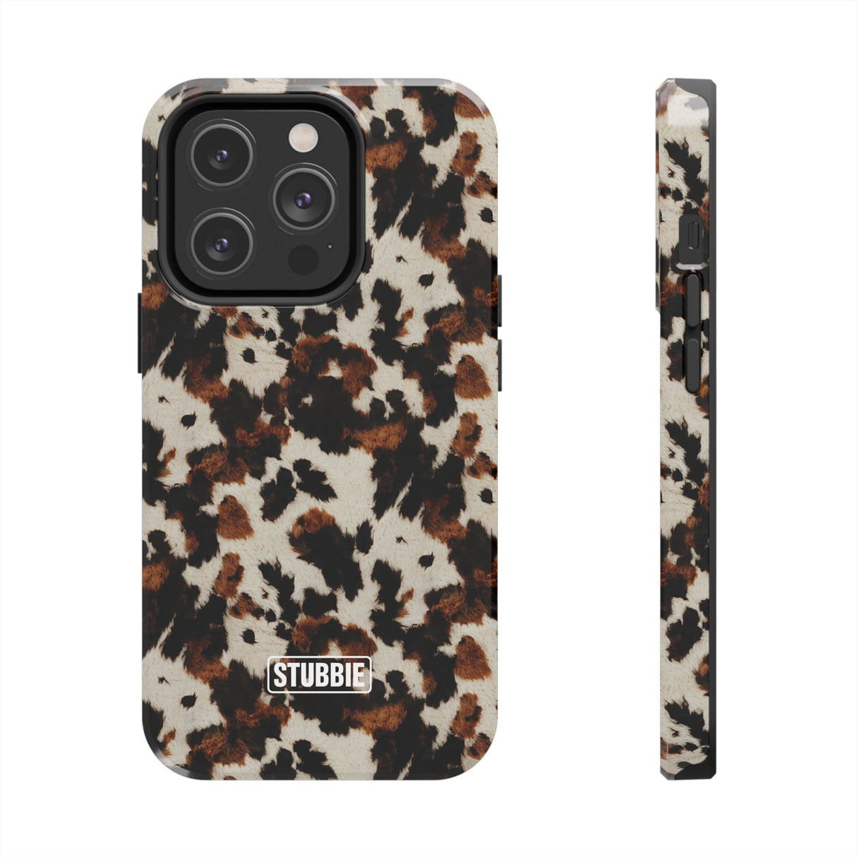 STUBBIE Phone Case for Apple iPhone - Crazy Cow Phone Case