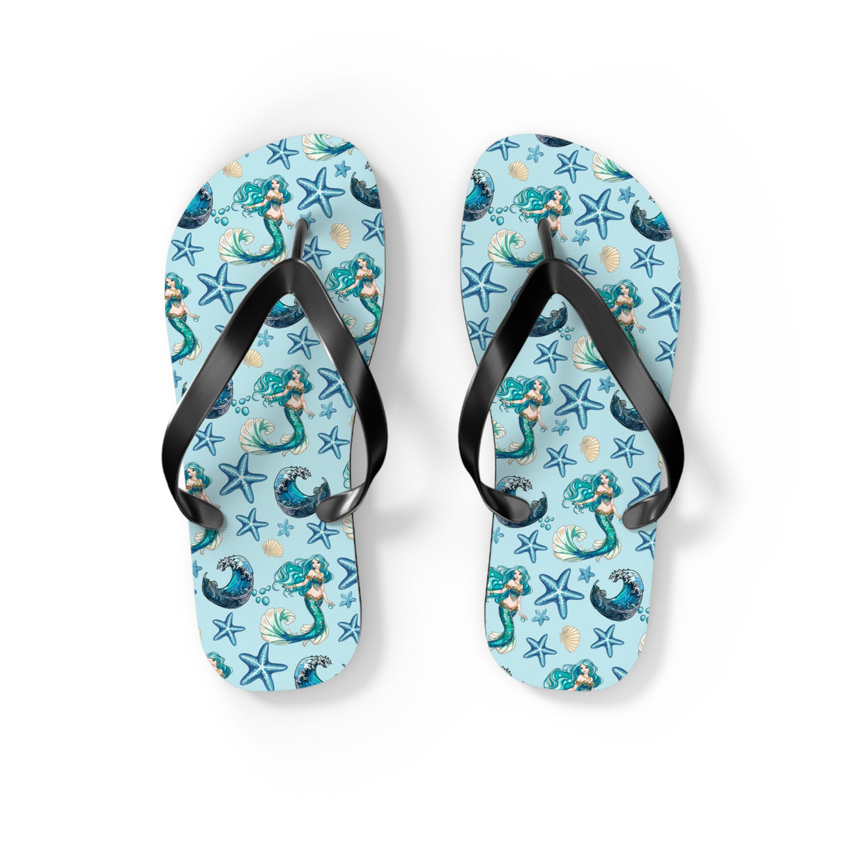 Mermaid Flip Flops