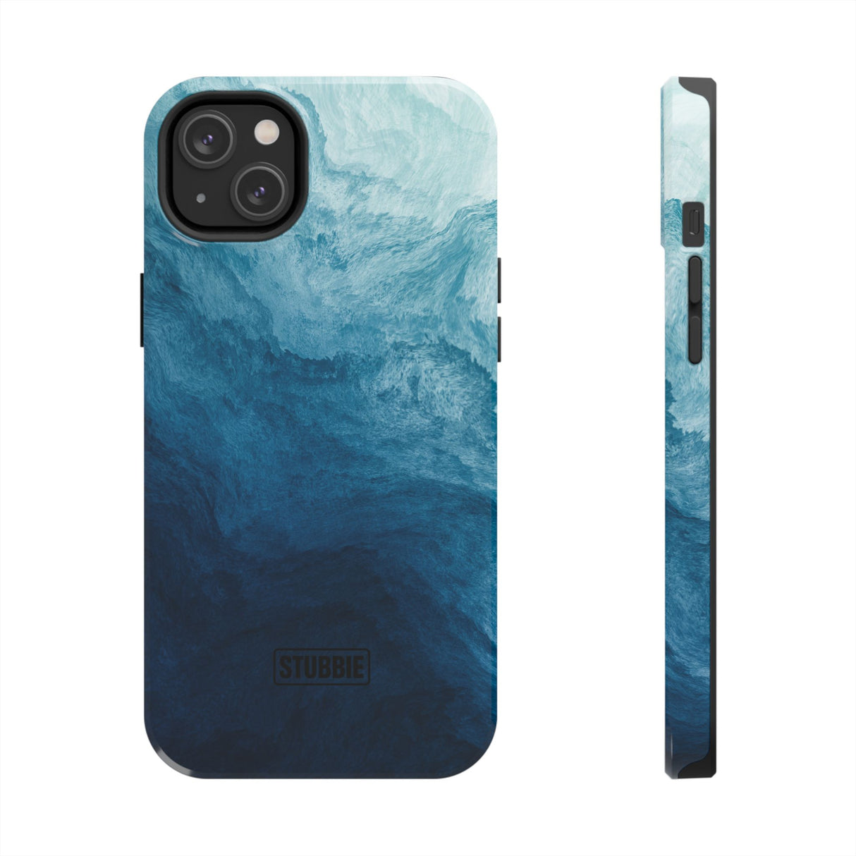 STUBBIE Phone Case for Apple iPhone - Blue Marble Phone Case
