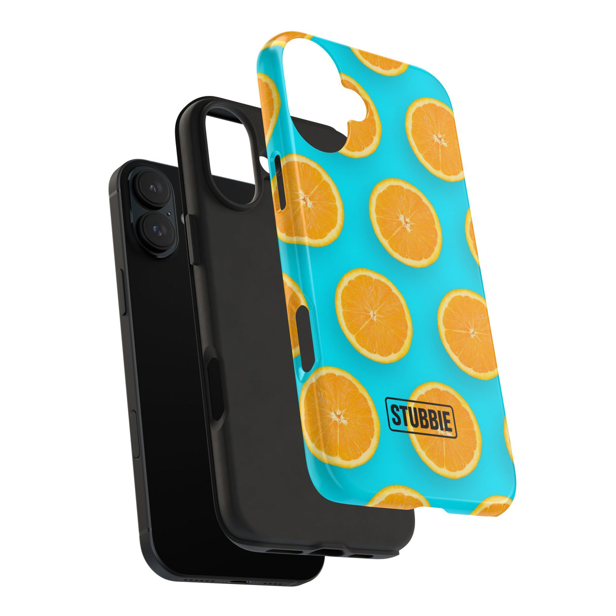 STUBBIE Phone Case for Apple iPhone - Orange Phone Stubbie