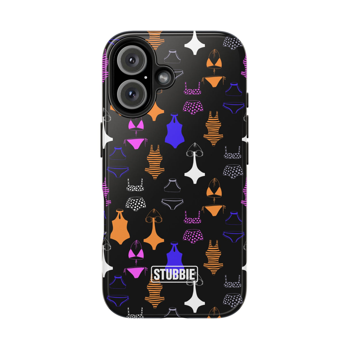 STUBBIE Phone Case for Apple iPhone - Night Bikini Phone Case