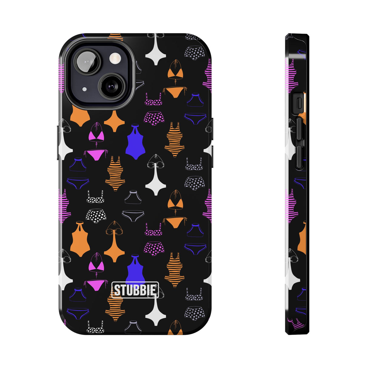 STUBBIE Phone Case for Apple iPhone - Night Bikini Phone Case