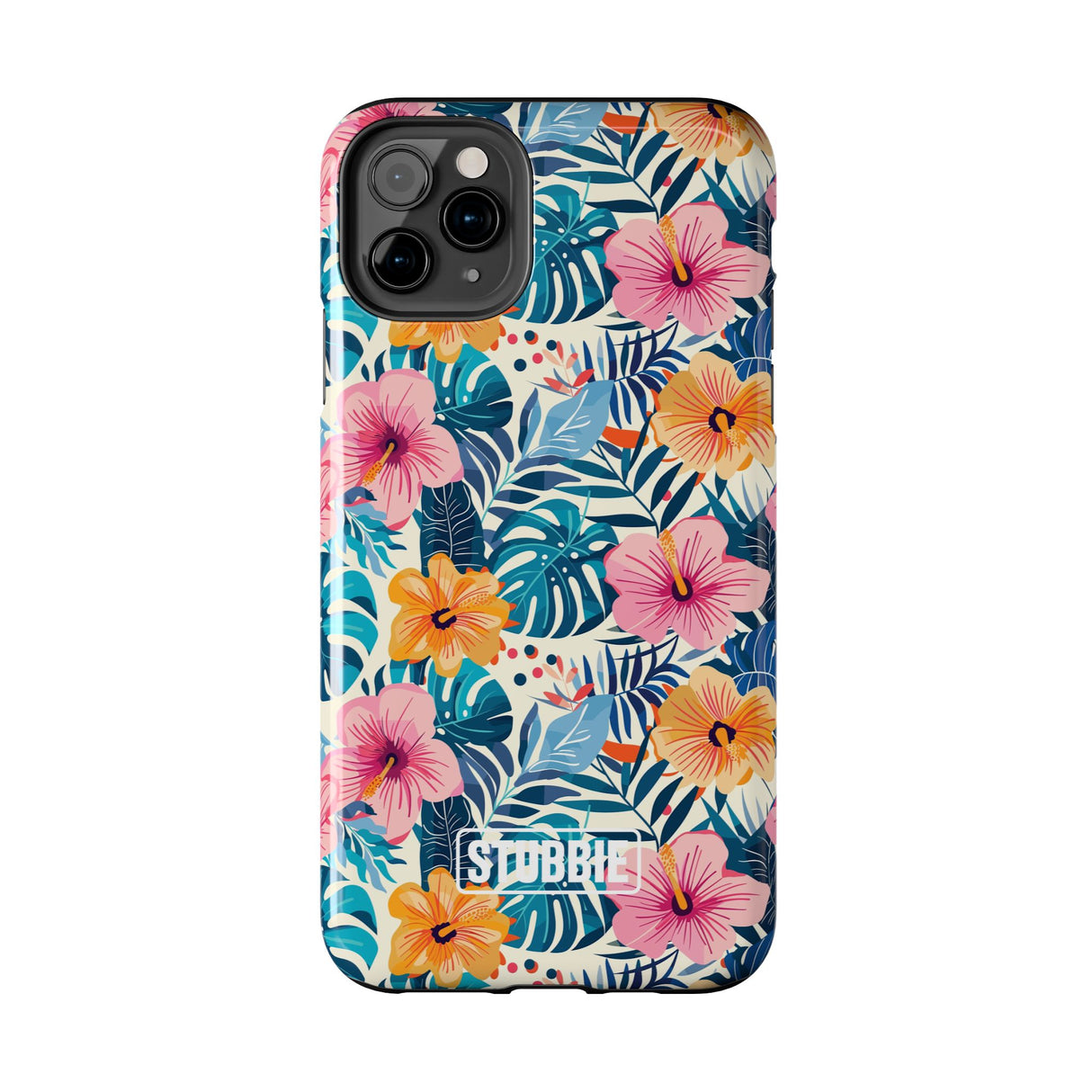 STUBBIE Phone Case for Apple iPhone - Jungle Fauna Stubbie