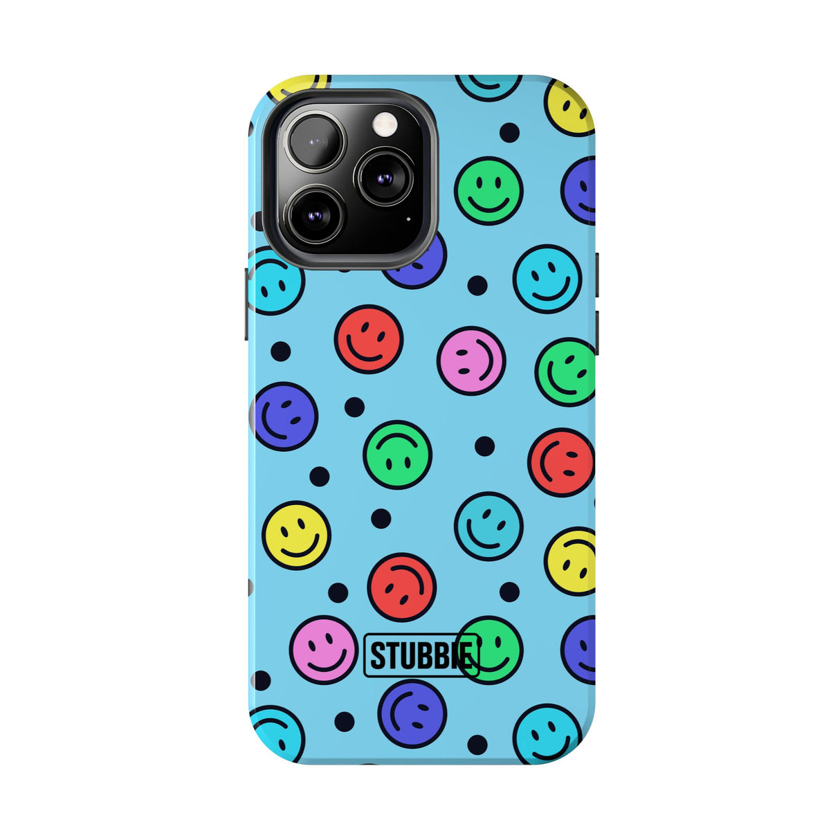 STUBBIE Phone Case for Apple iPhone - Smiley Face Phone Case