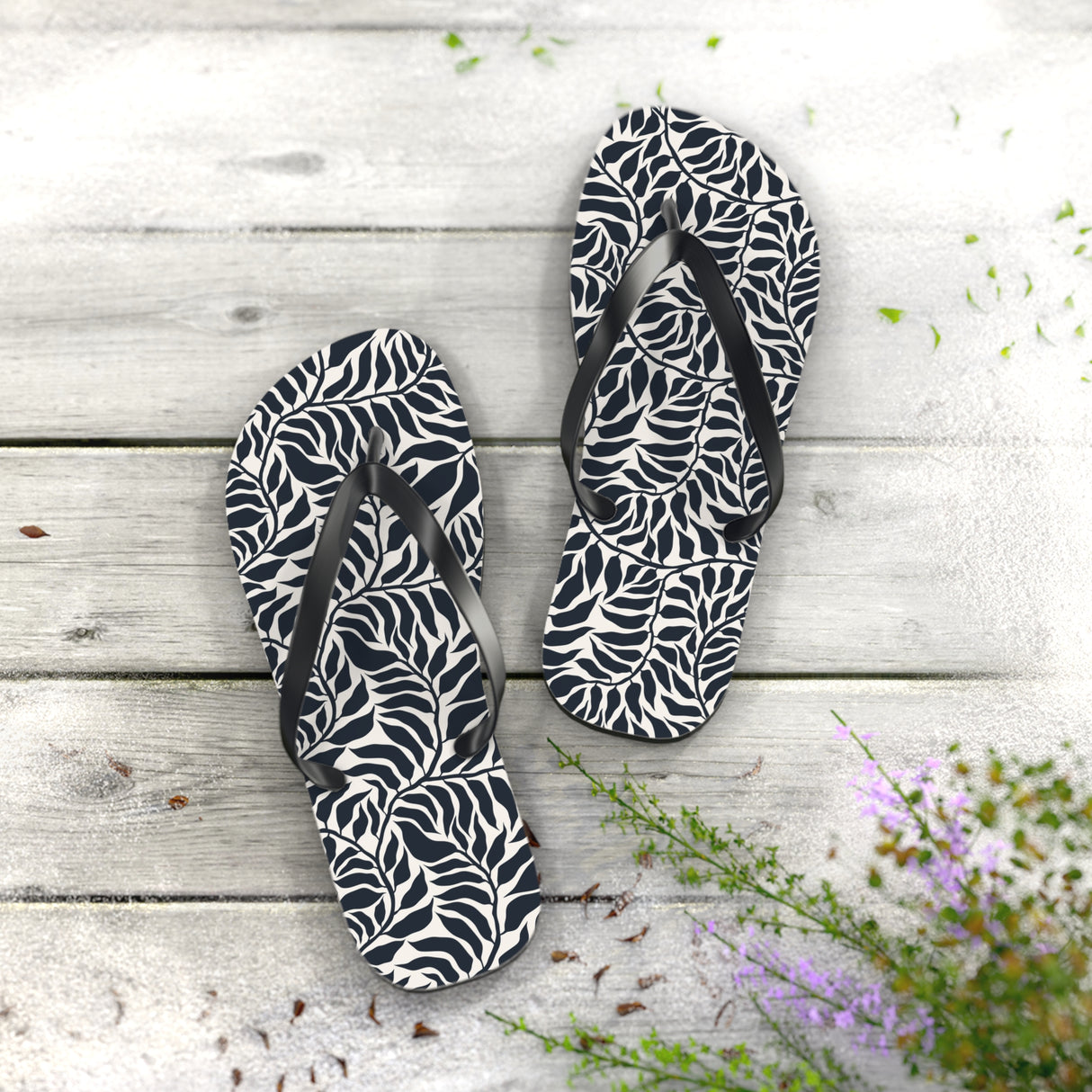 STUBBIE Flip Flops - Black Forest STUBBIE