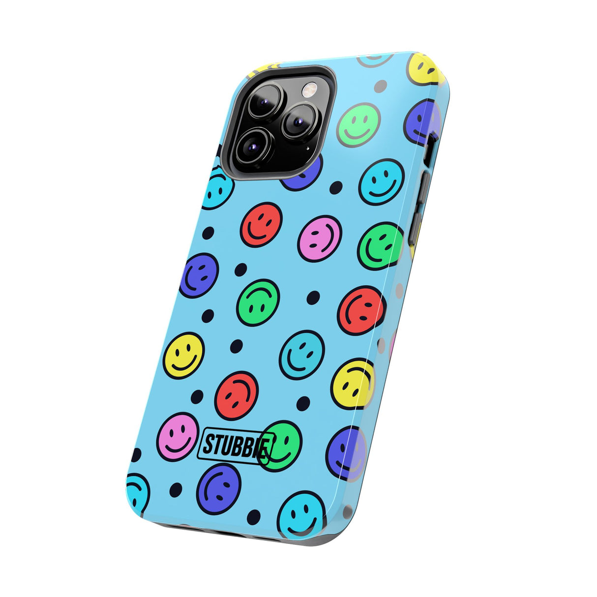 STUBBIE Phone Case for Apple iPhone - Smiley Face Phone Case