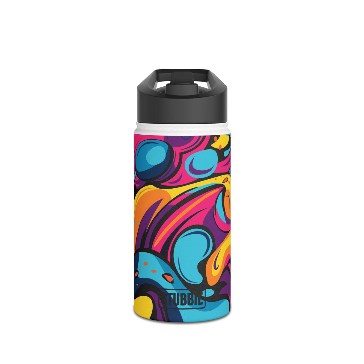 Messy Bright Paint Stainless Steel Water Bottle