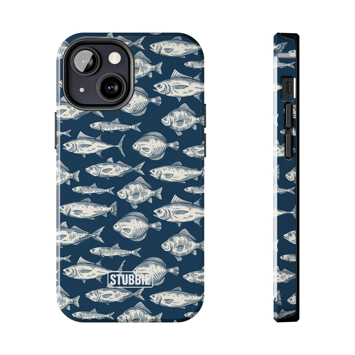 STUBBIE Phone Case for Apple iPhone - Fishy Fish Phone Case
