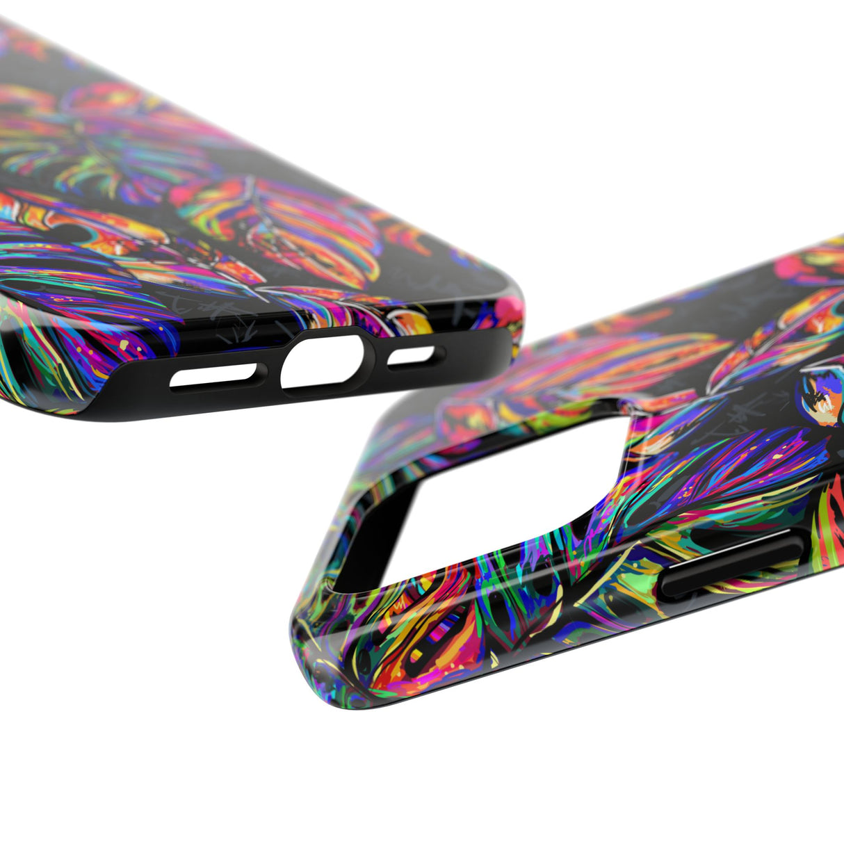 STUBBIE Phone Case for Apple iPhone - Rainbow Jungle Phone Case