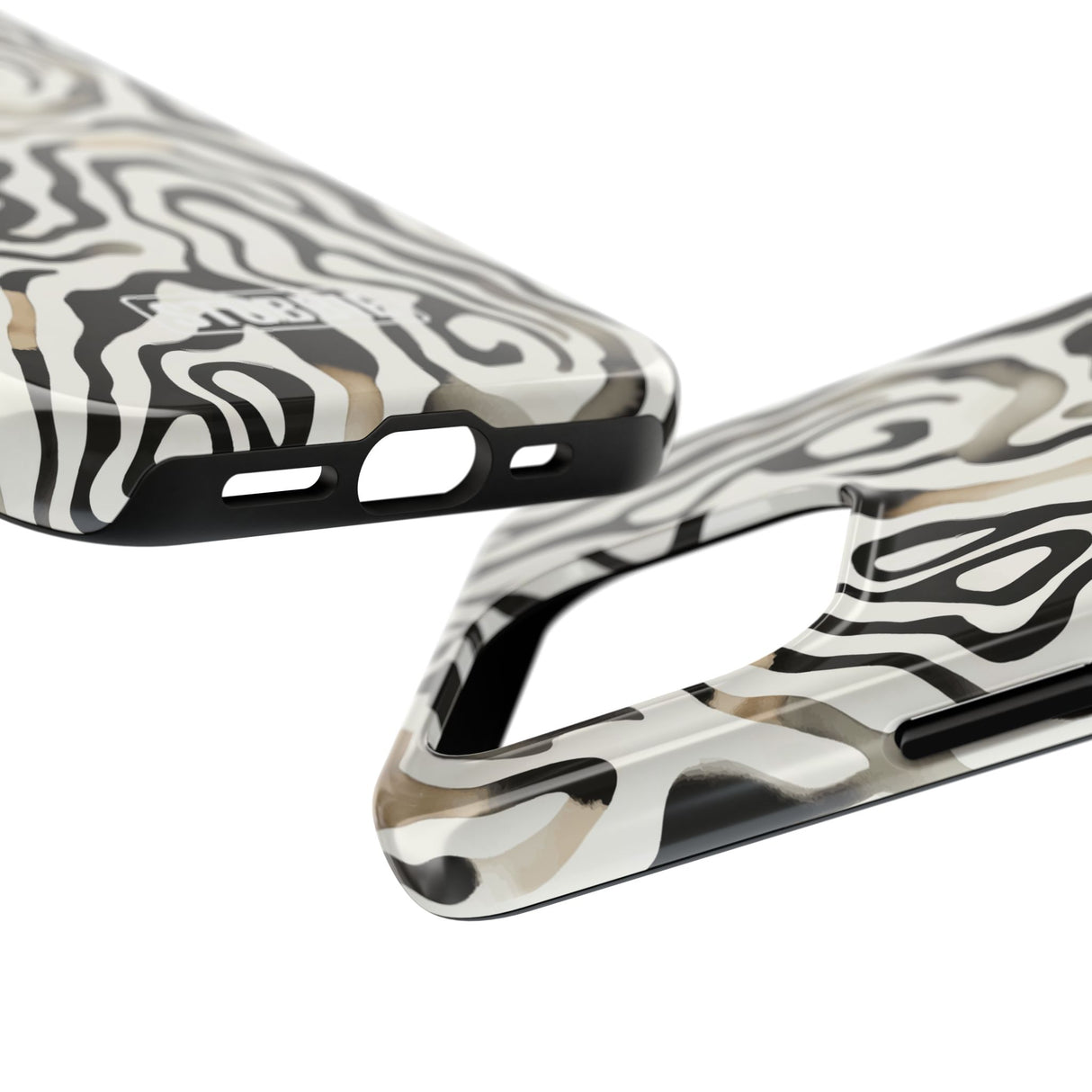 STUBBIE Phone Case for Apple iPhone - Weird Zebra Stubbie