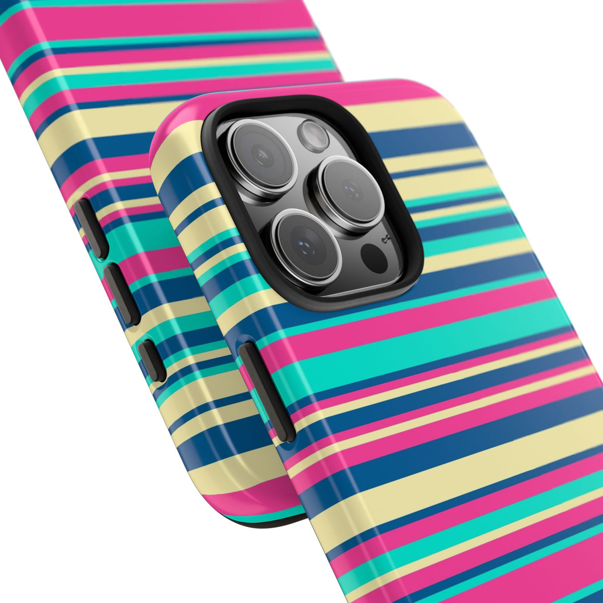 STUBBIE Phone Case for Apple iPhone - Coloured Stripes Phone Case