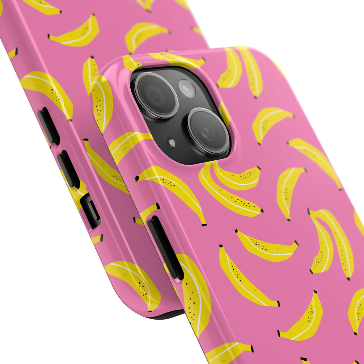 STUBBIE Phone Case for Apple iPhone - Pink Banana Phone Case