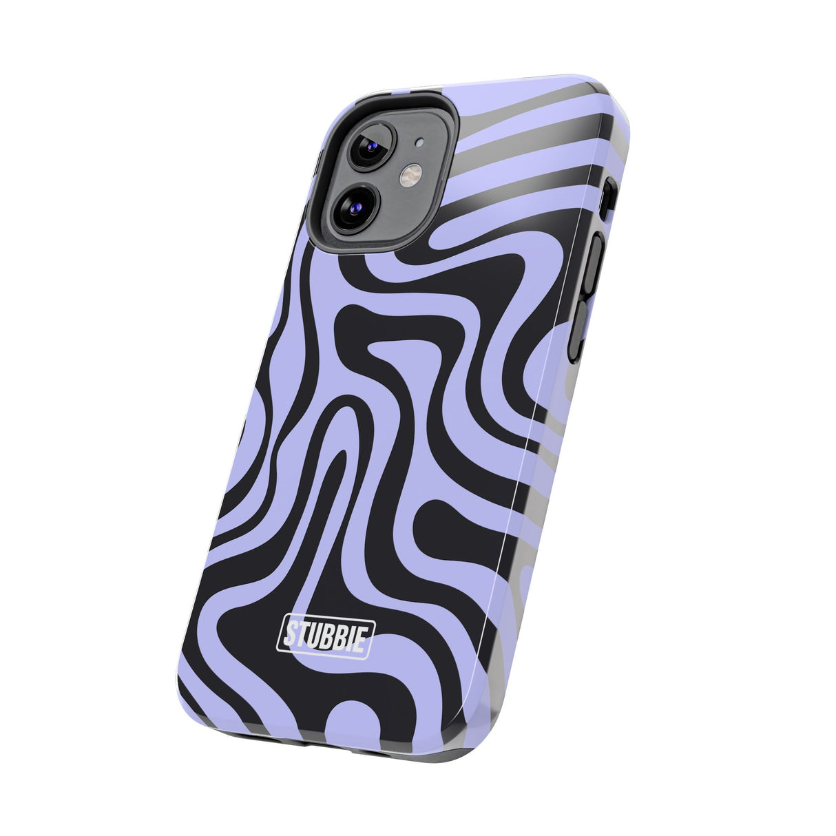 STUBBIE Phone Case for Apple iPhone - Crazy Zebra Stubbie