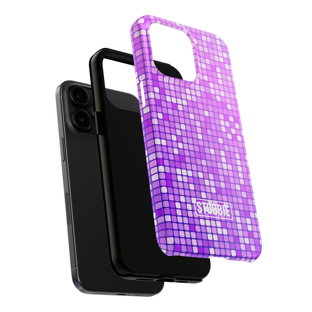 STUBBIE Phone Case for Apple iPhone - Purple Party STUBBIE