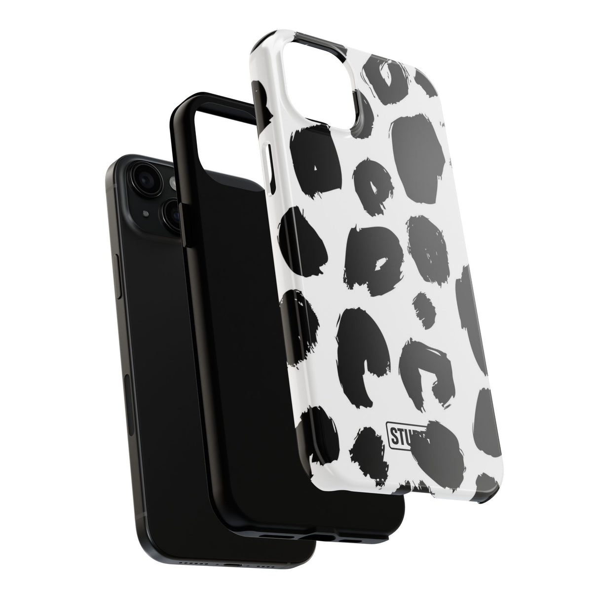 STUBBIE Phone Case for Apple iPhone - Snow Leopard Stubbie