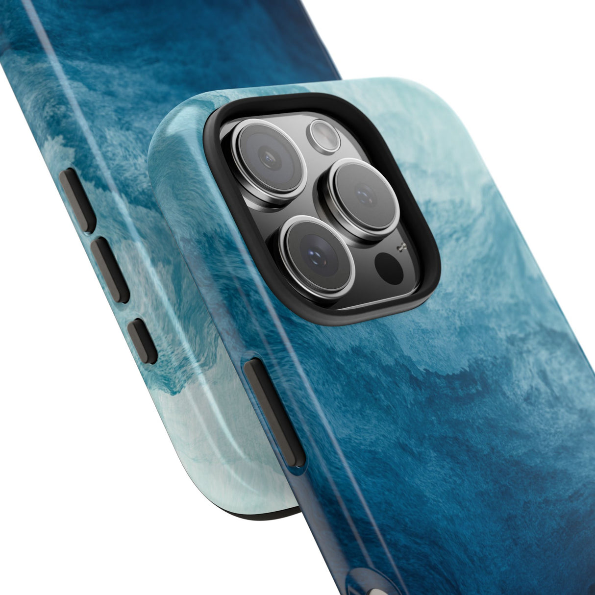 STUBBIE Phone Case for Apple iPhone - Blue Marble Phone Case