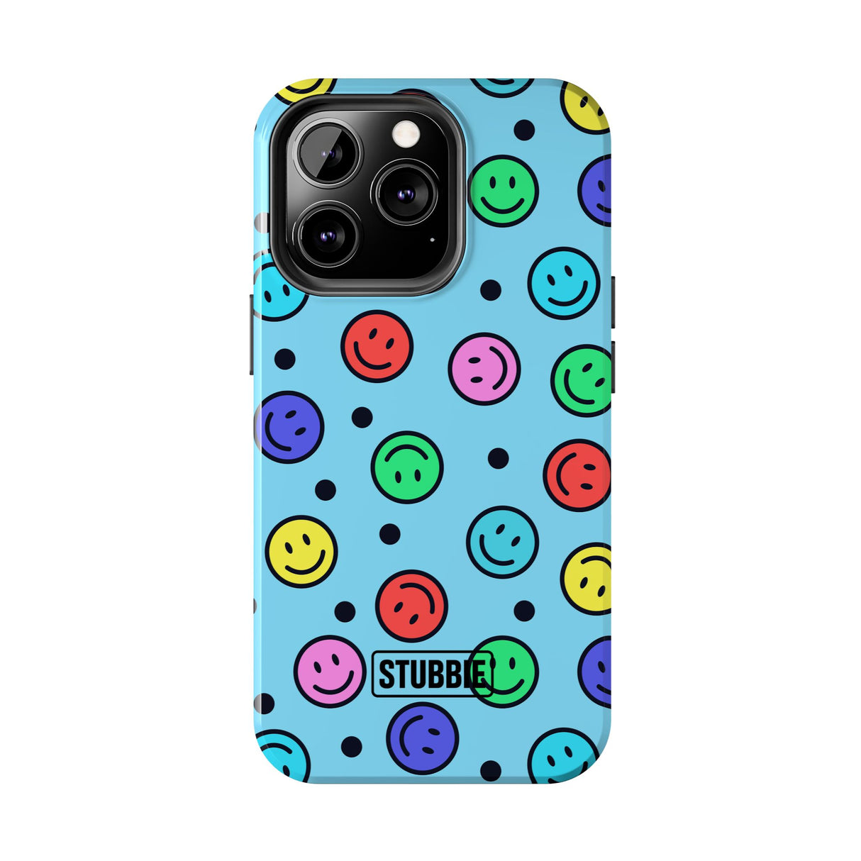 STUBBIE Phone Case for Apple iPhone - Smiley Face Phone Case
