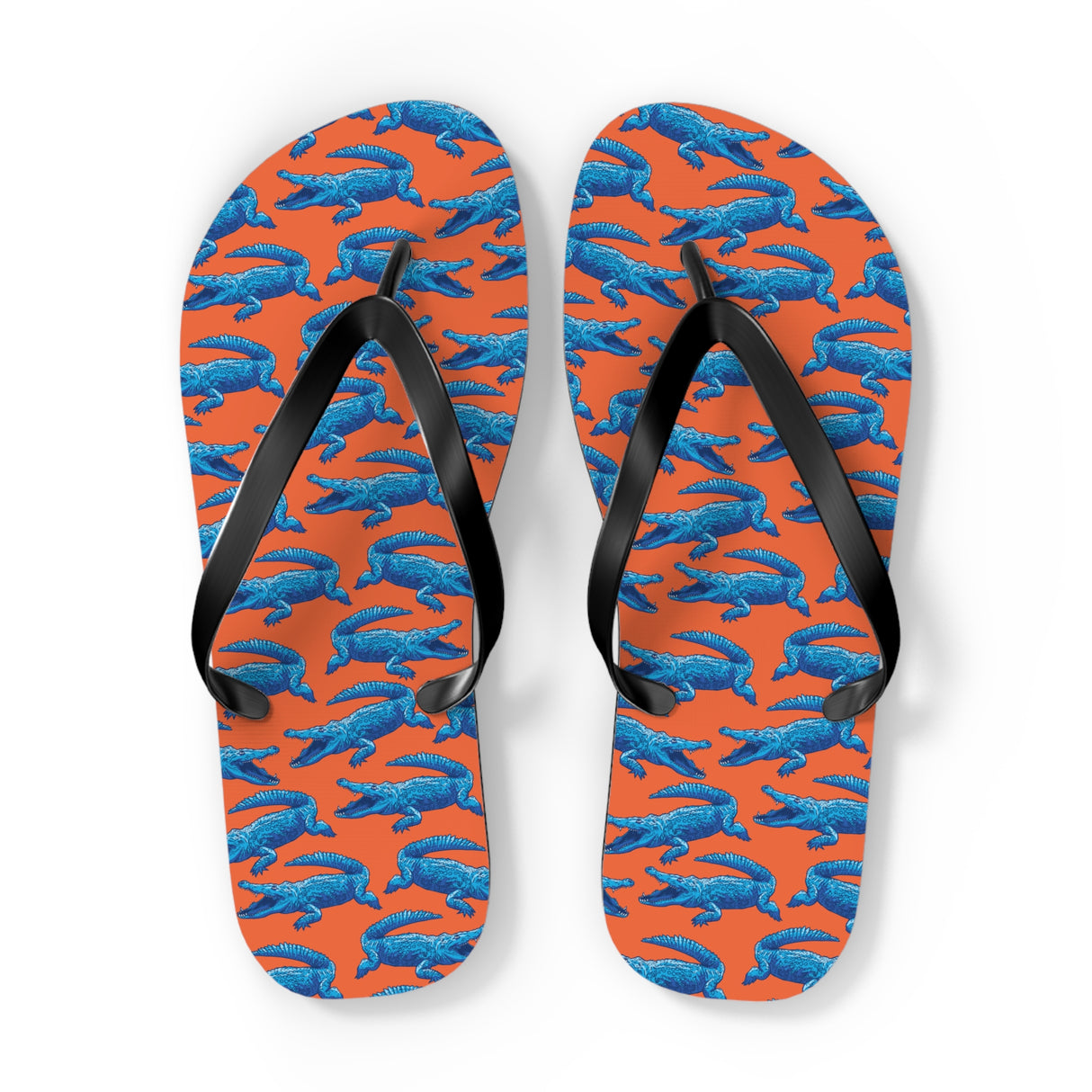 Alligator Flip Flops