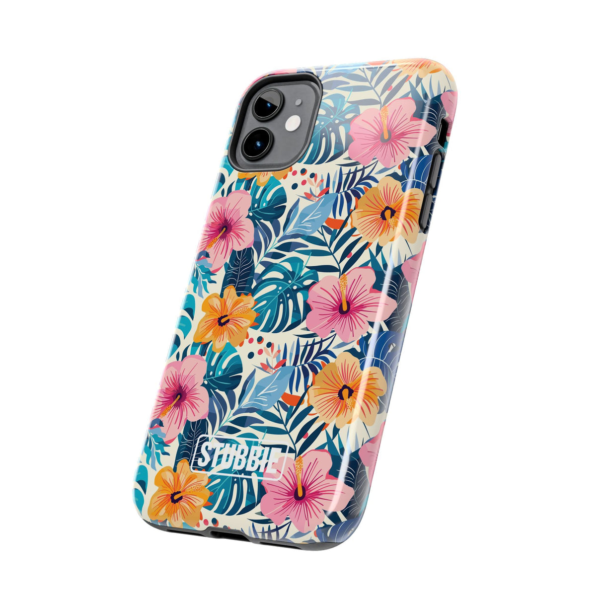 STUBBIE Phone Case for Apple iPhone - Jungle Fauna Stubbie