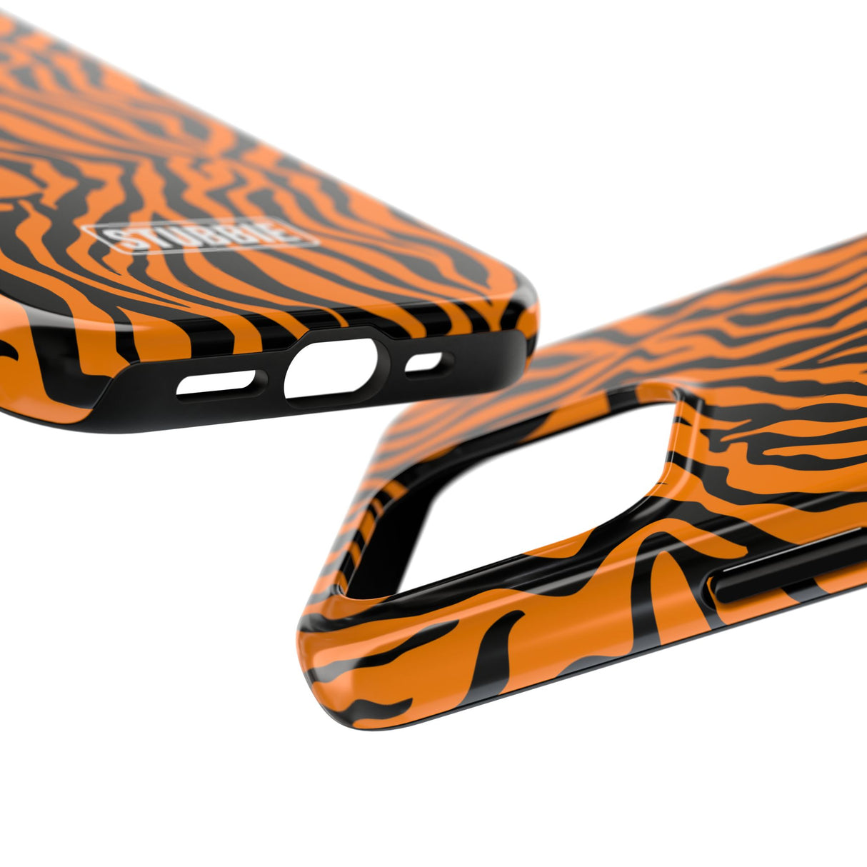 STUBBIE Phone Case for Apple iPhone - Tiger Stripes Stubbie