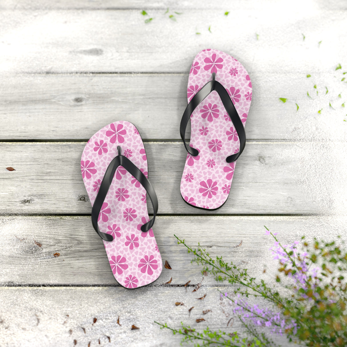 Cute Pink Flip Flops