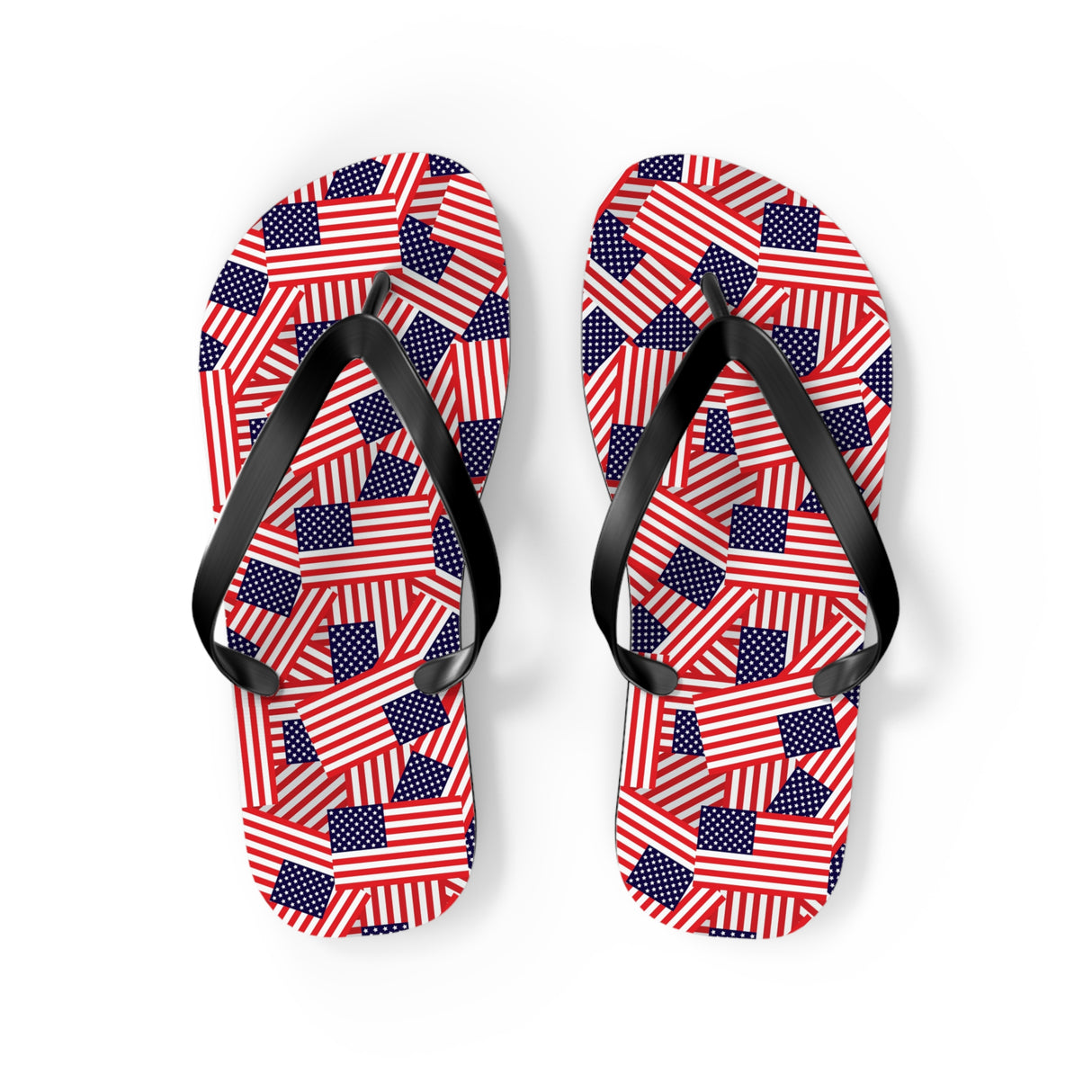 Mini American Flag Flip Flops