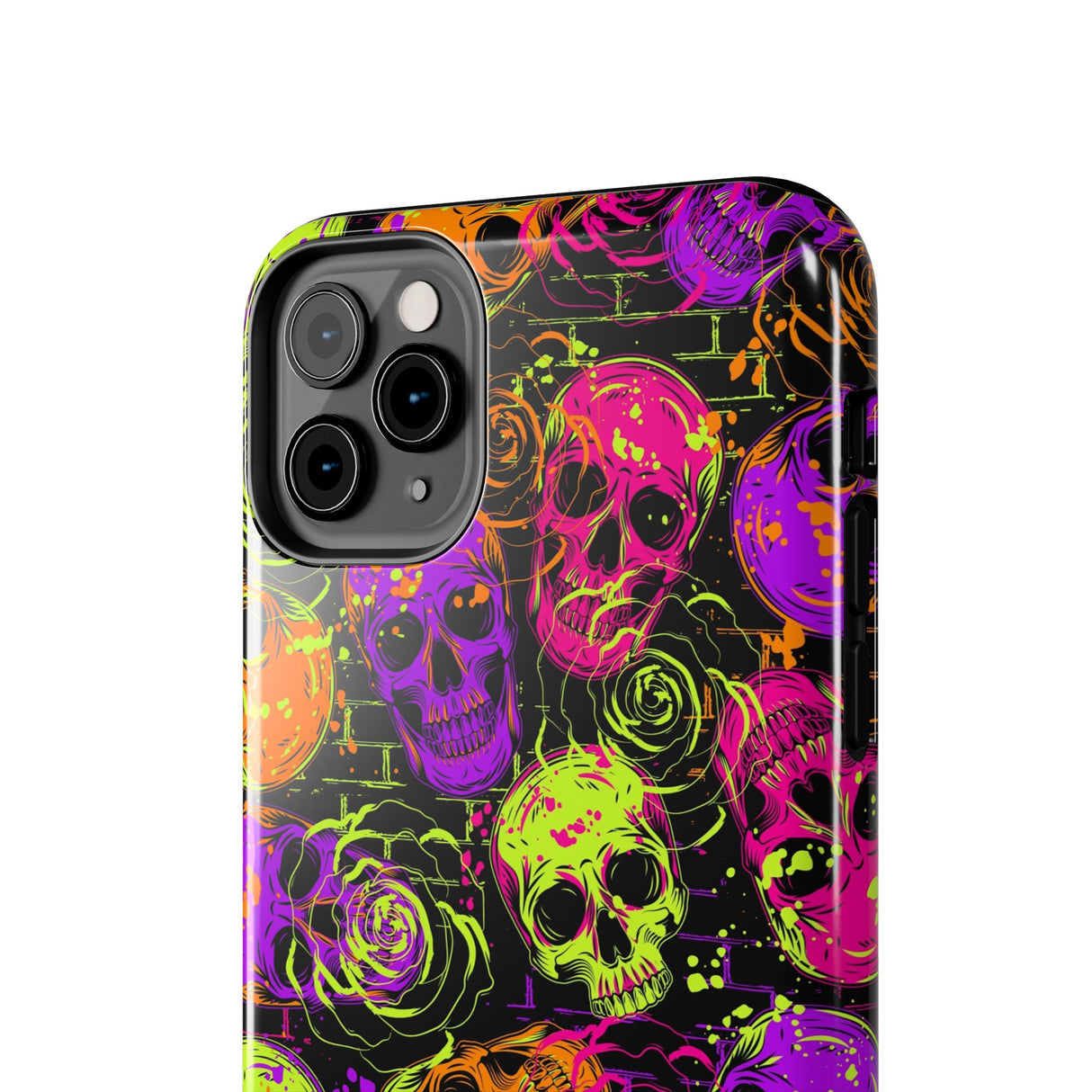 STUBBIE Phone Case for Apple iPhone - Neon Skulls Phone Case