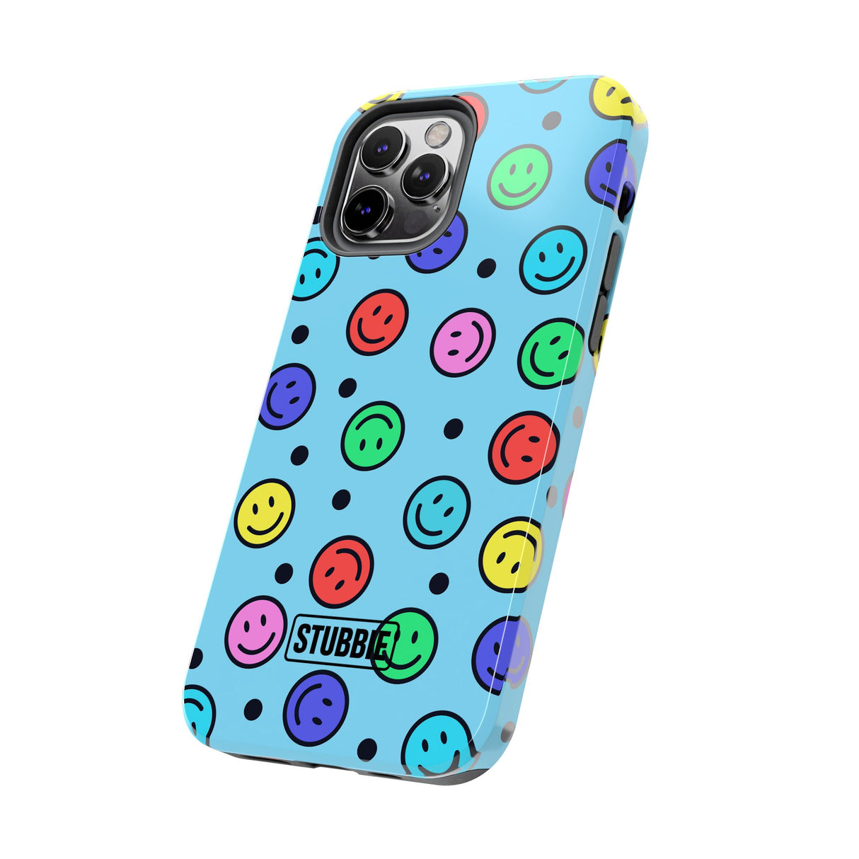 STUBBIE Phone Case for Apple iPhone - Smiley Face Phone Case