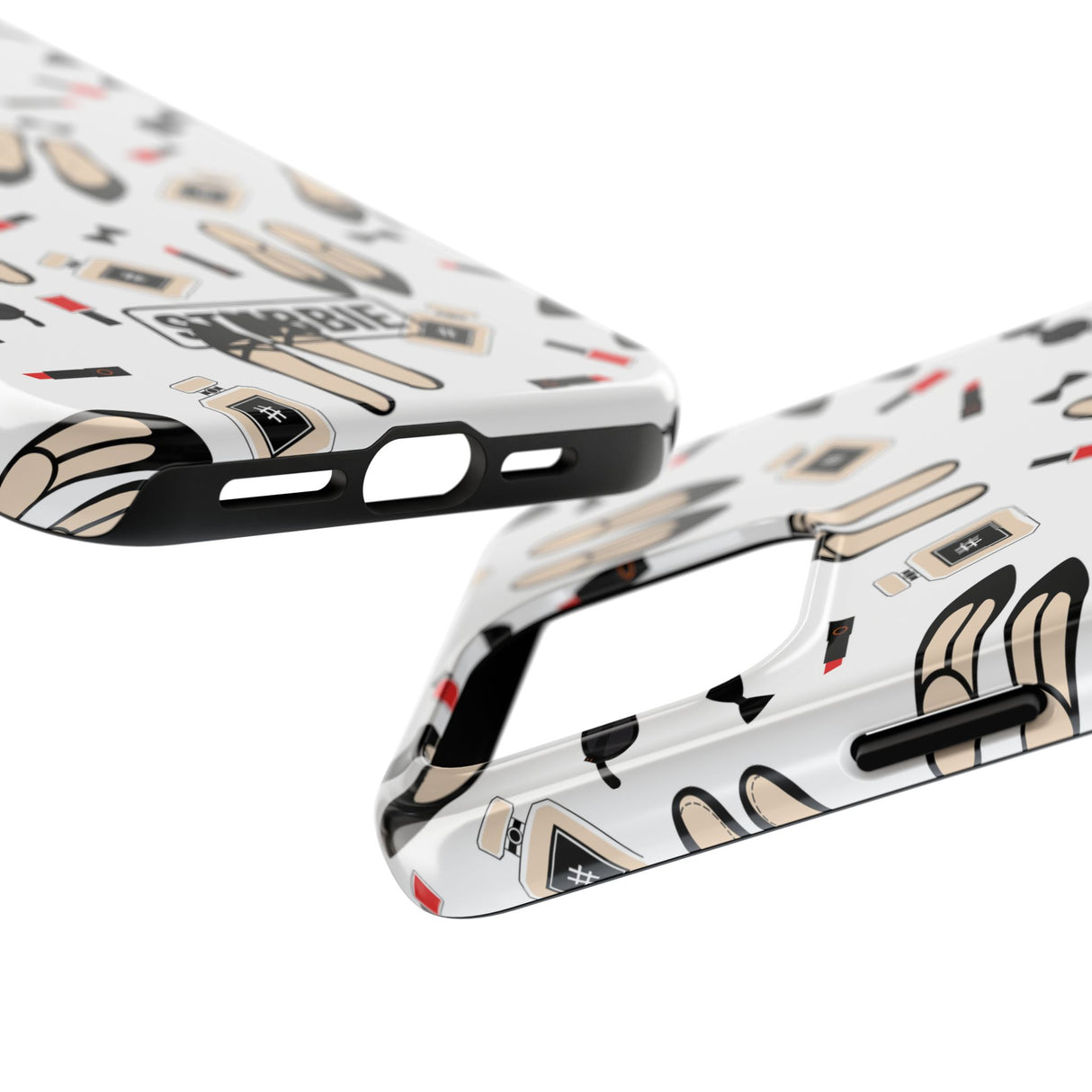 STUBBIE Phone Case for Apple iPhone - Heels And Lipstick Stubbie