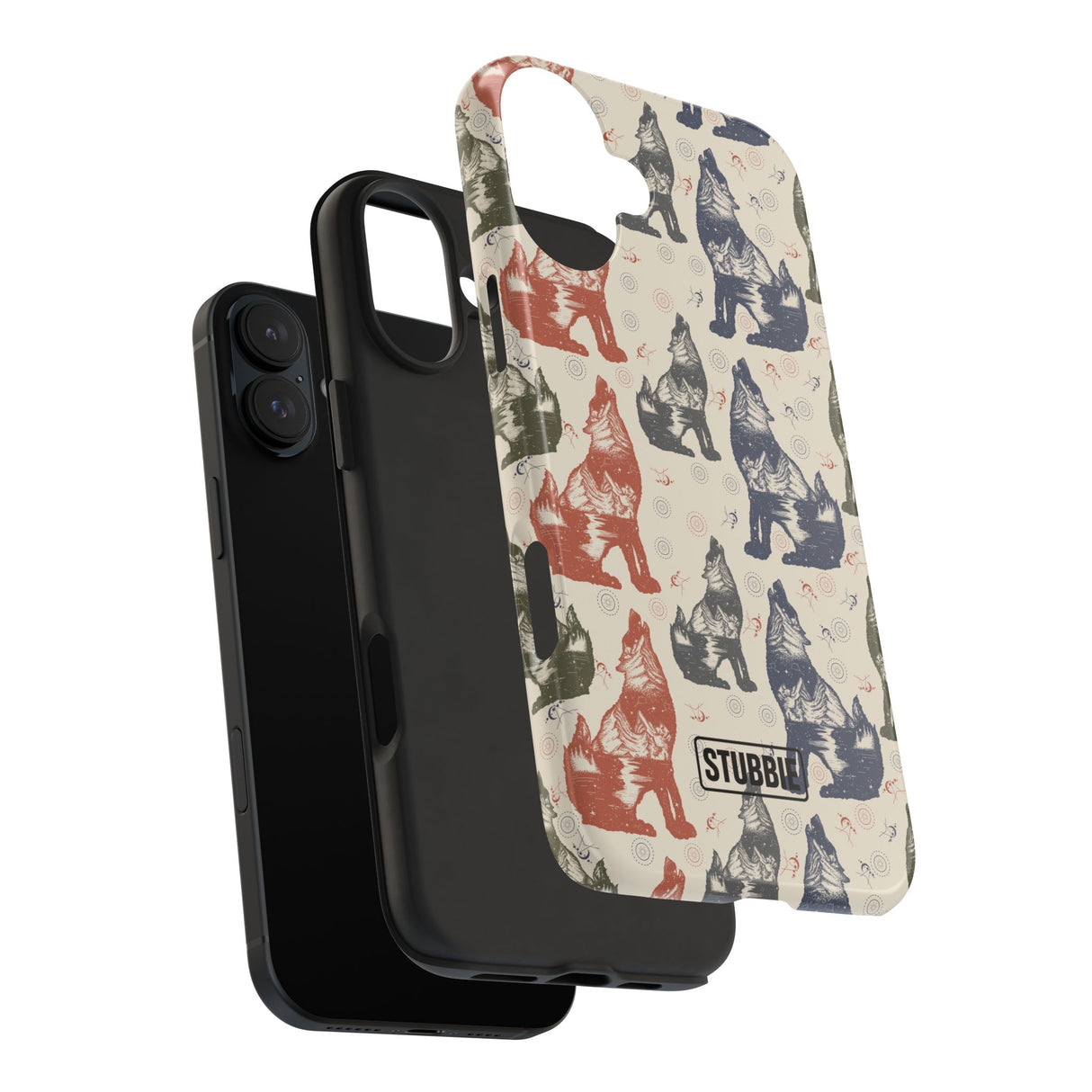 STUBBIE Phone Case for Apple iPhone - Wolf Phone Case