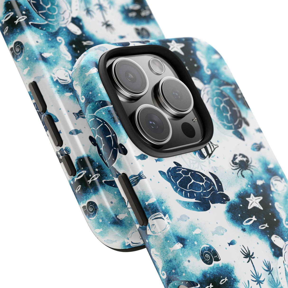 STUBBIE Phone Case for Apple iPhone - Fish And Turtle Phone Case