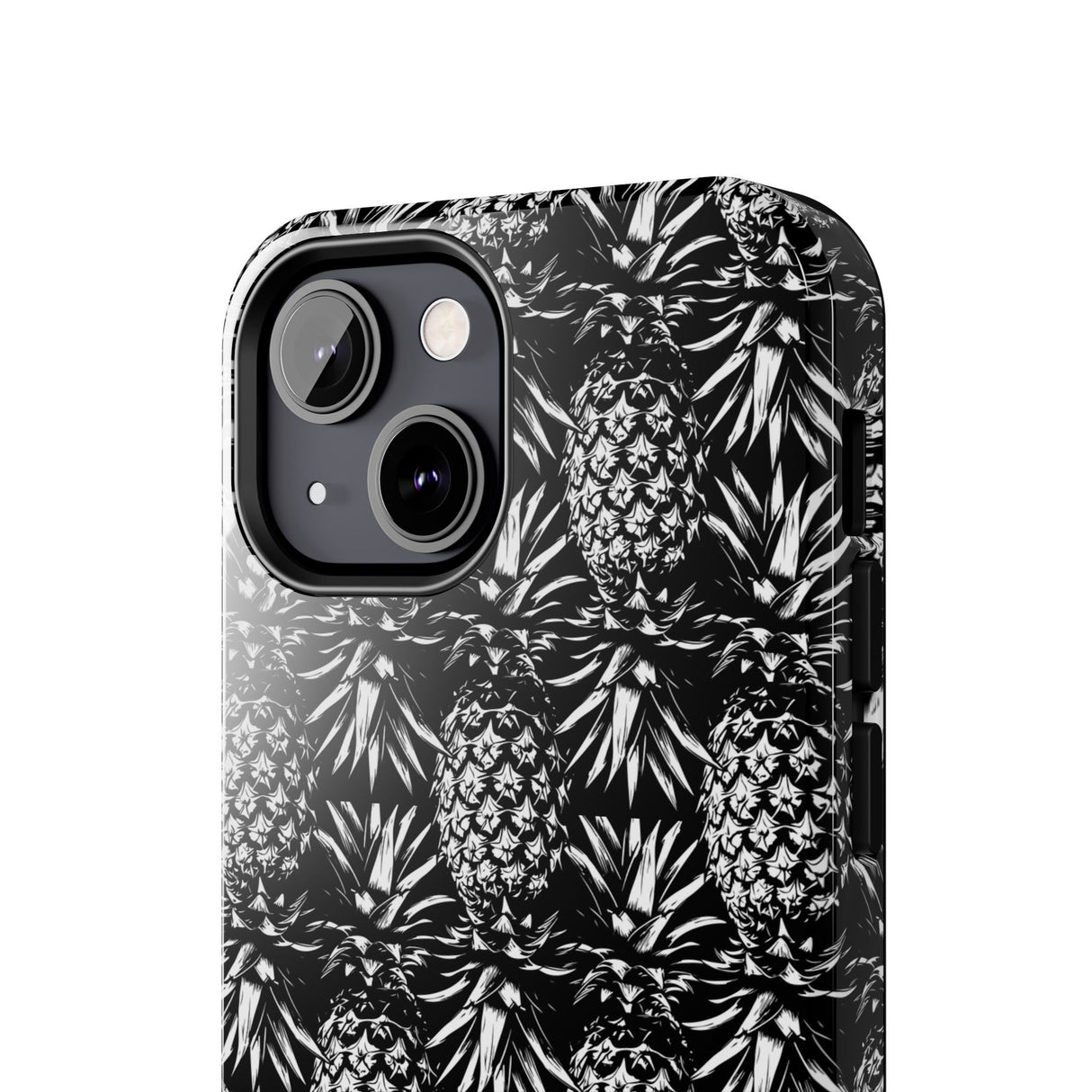 STUBBIE Phone Case for Apple iPhone - Black And White Pineapple Phone Case