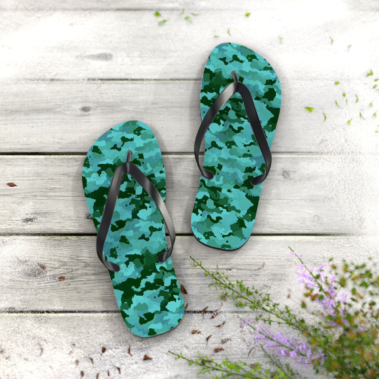 Camouflage Flip Flops