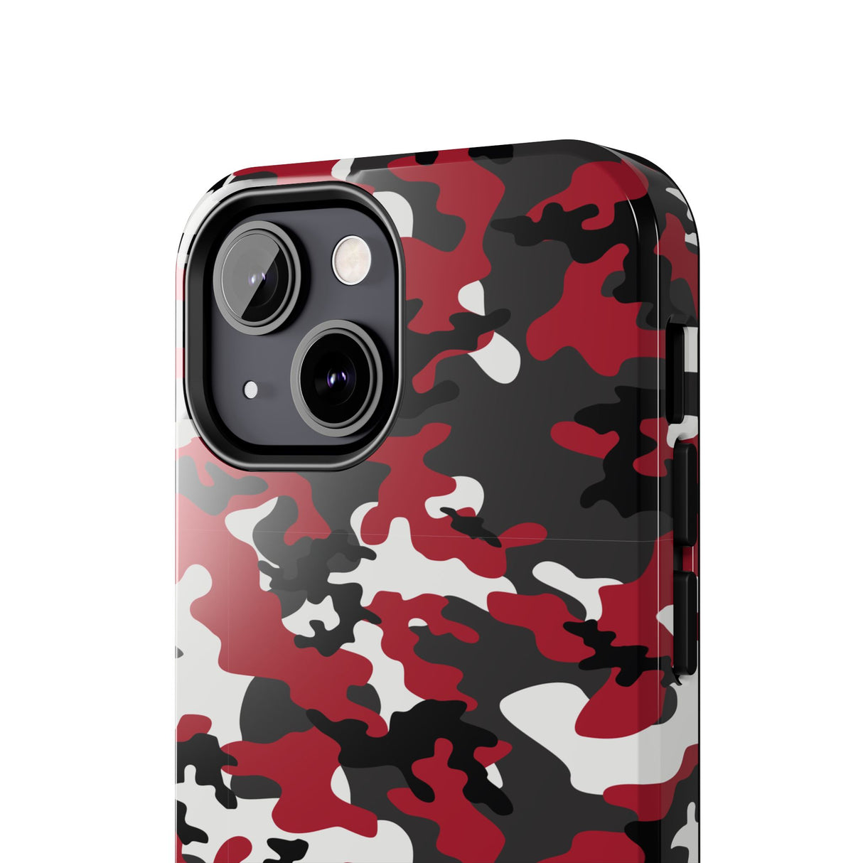 STUBBIE Phone Case for Apple iPhone - Red Camo Phone Case