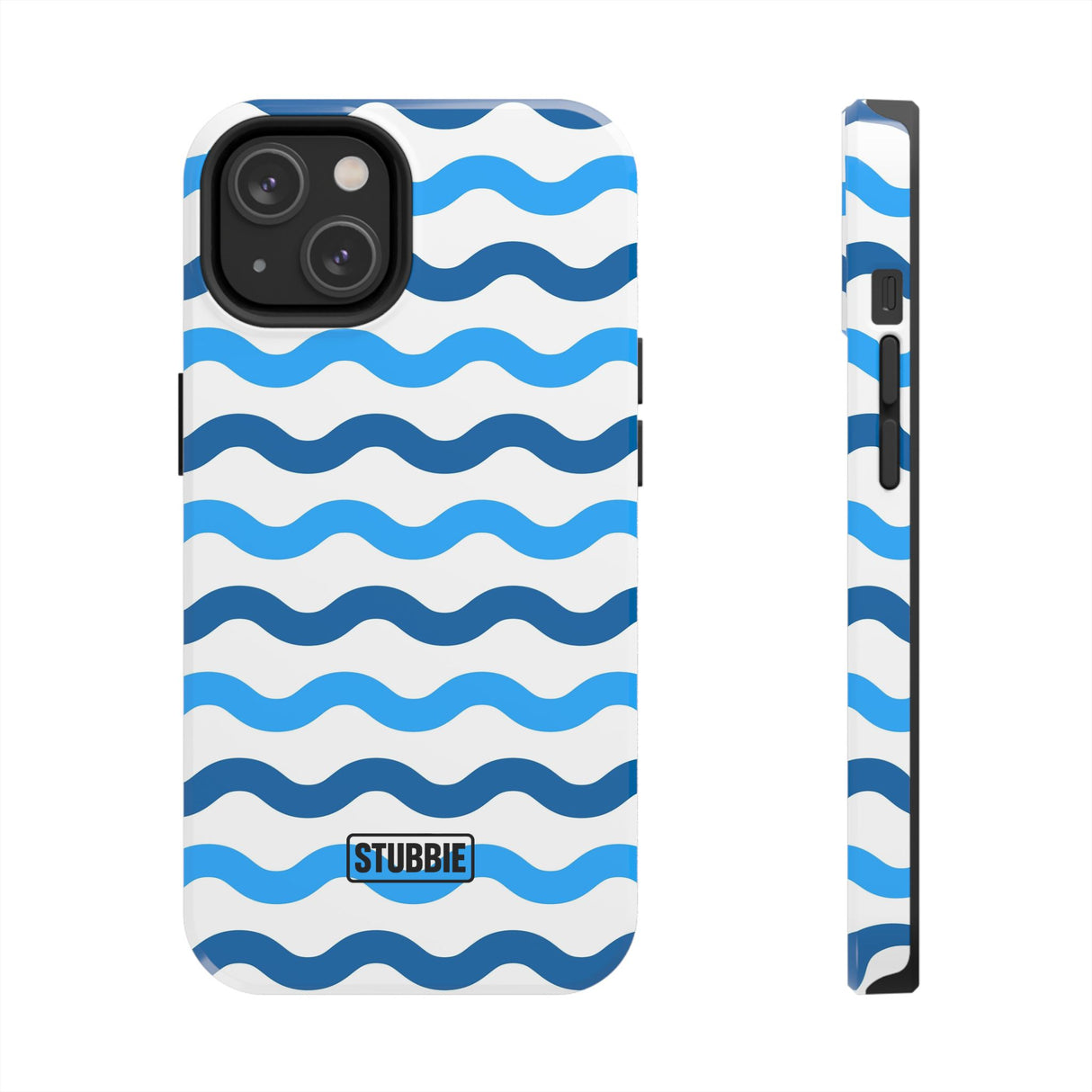 STUBBIE Phone Case for Apple iPhone - Rolling Seas Stubbie