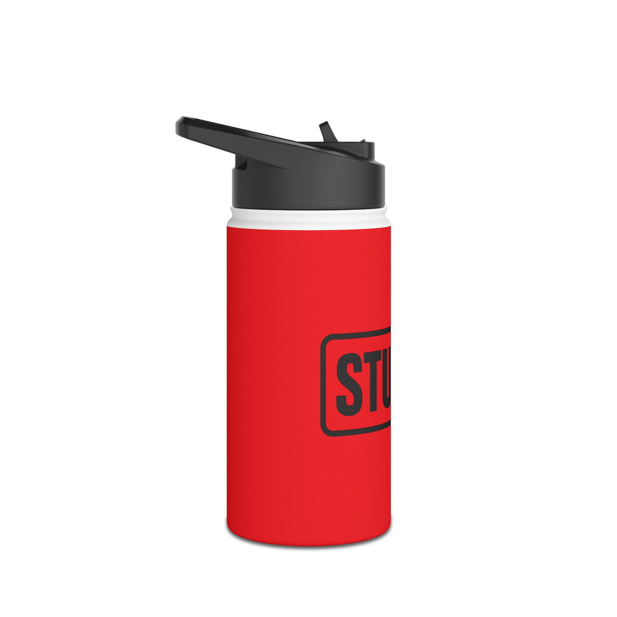 STUBBIE Stainless Steel Water Bottle - Red Stubbie