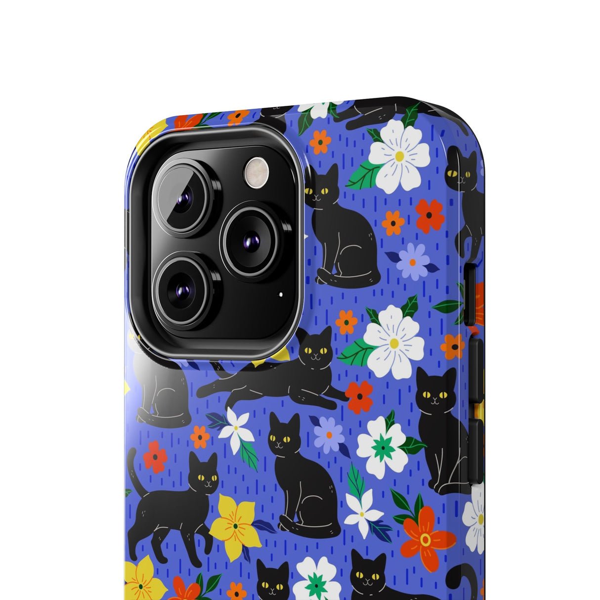 STUBBIE Phone Case for Apple iPhone - Black Cat Phone Case