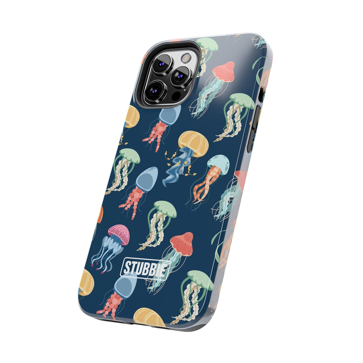 STUBBIE Phone Case for Apple iPhone - Jellyfish Stubbie